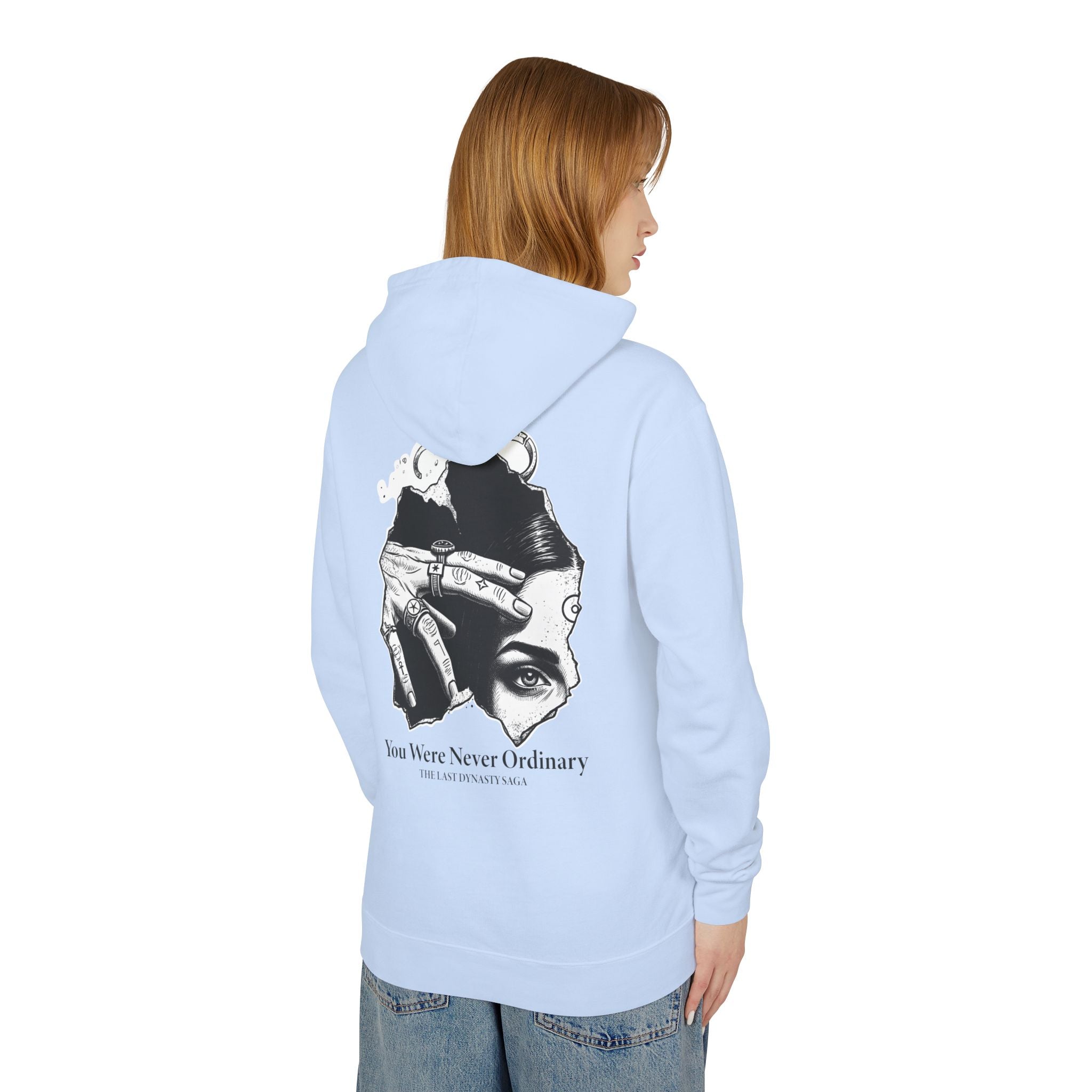 Reborn to Rule Snake & Eye Graphic Hoodie — "You Were Never Ordinary"