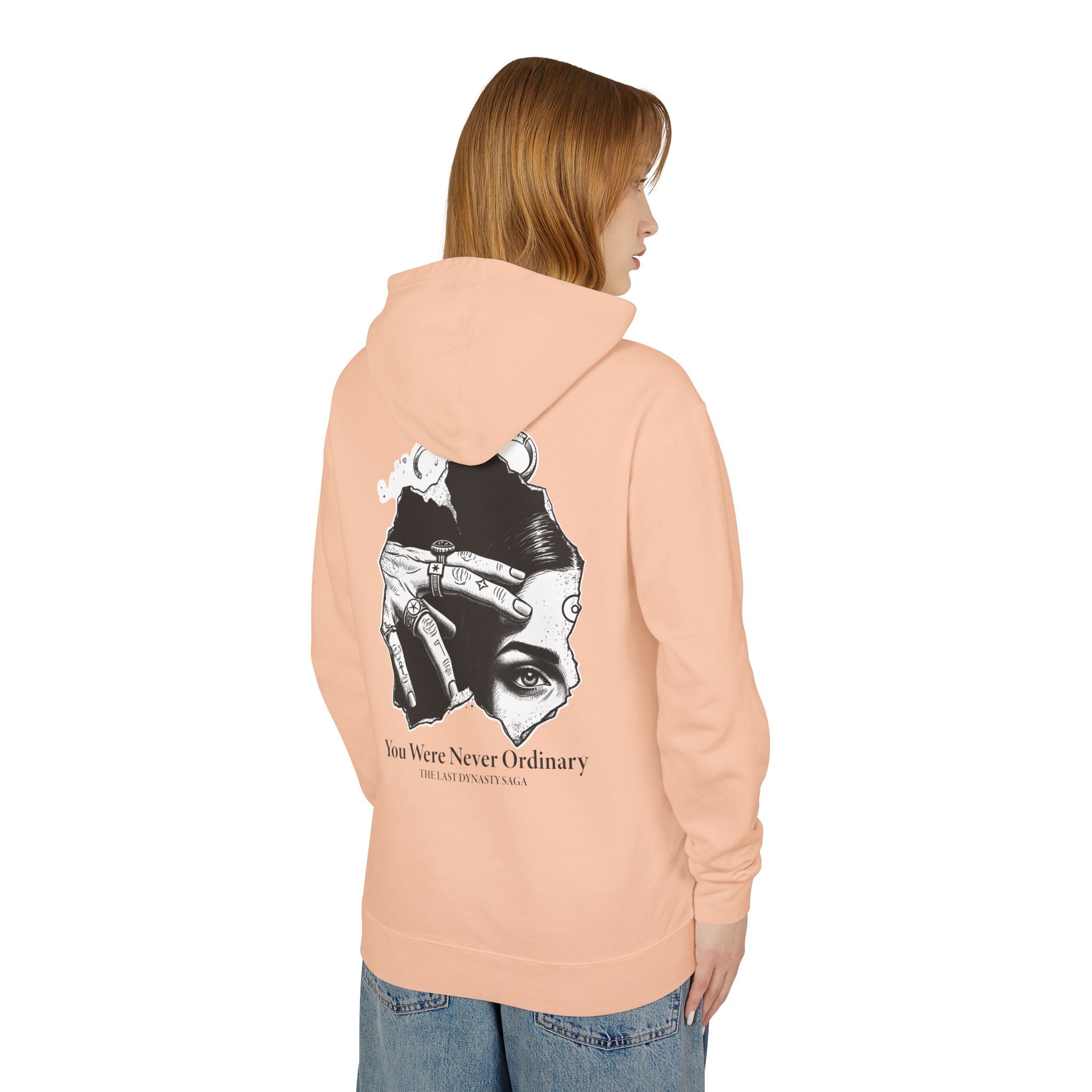 Reborn to Rule Snake & Eye Graphic Hoodie — "You Were Never Ordinary"