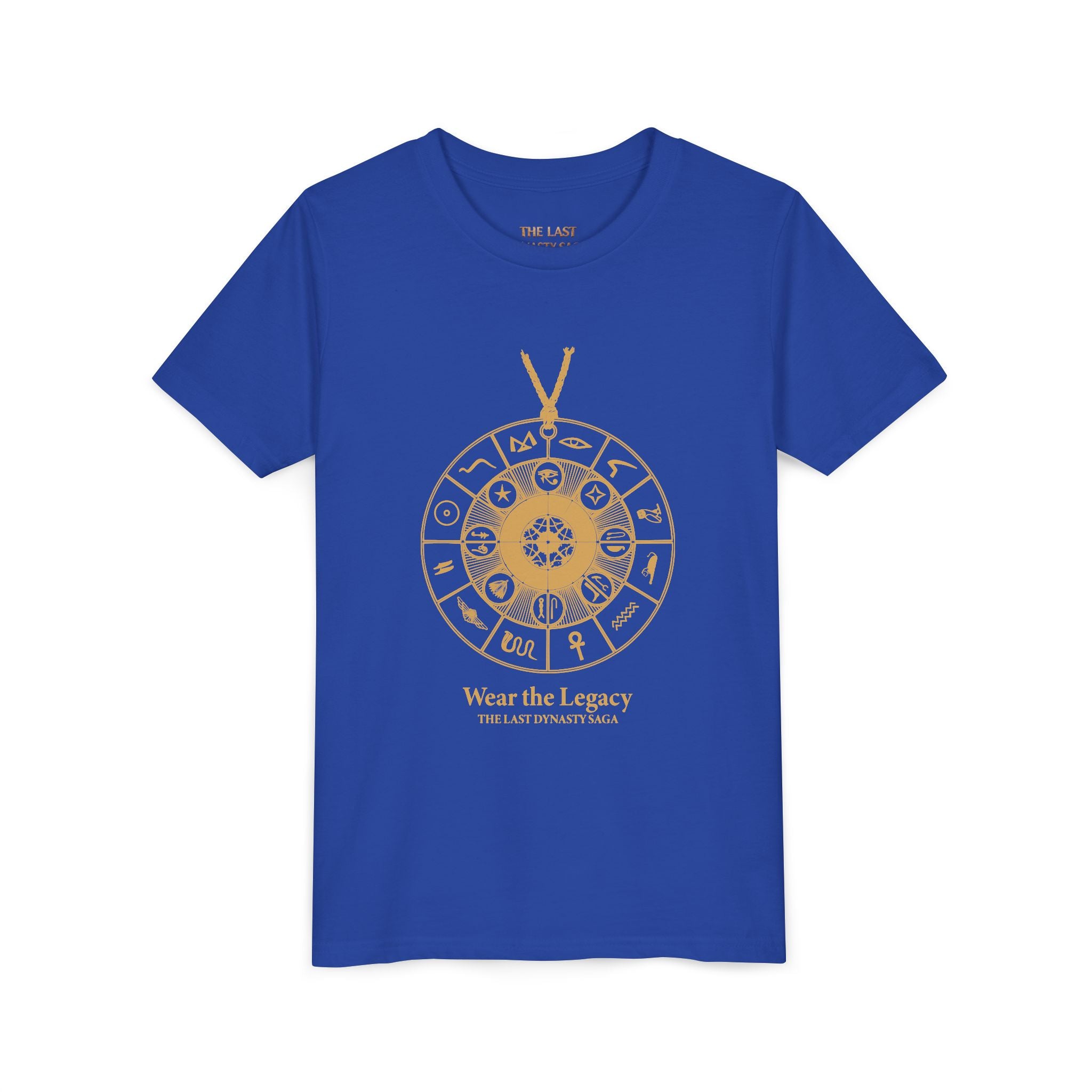 Youth Graphic Tee — THE SAGA Compass & Abstract Hero&