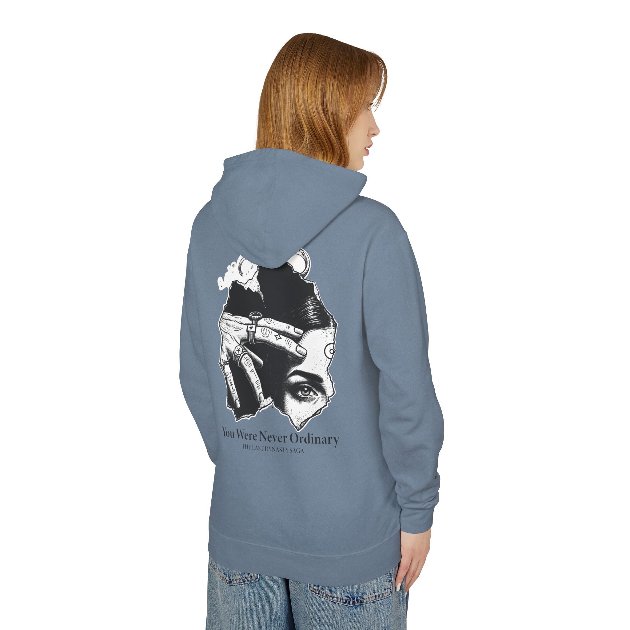 Reborn to Rule Snake & Eye Graphic Hoodie — "You Were Never Ordinary"