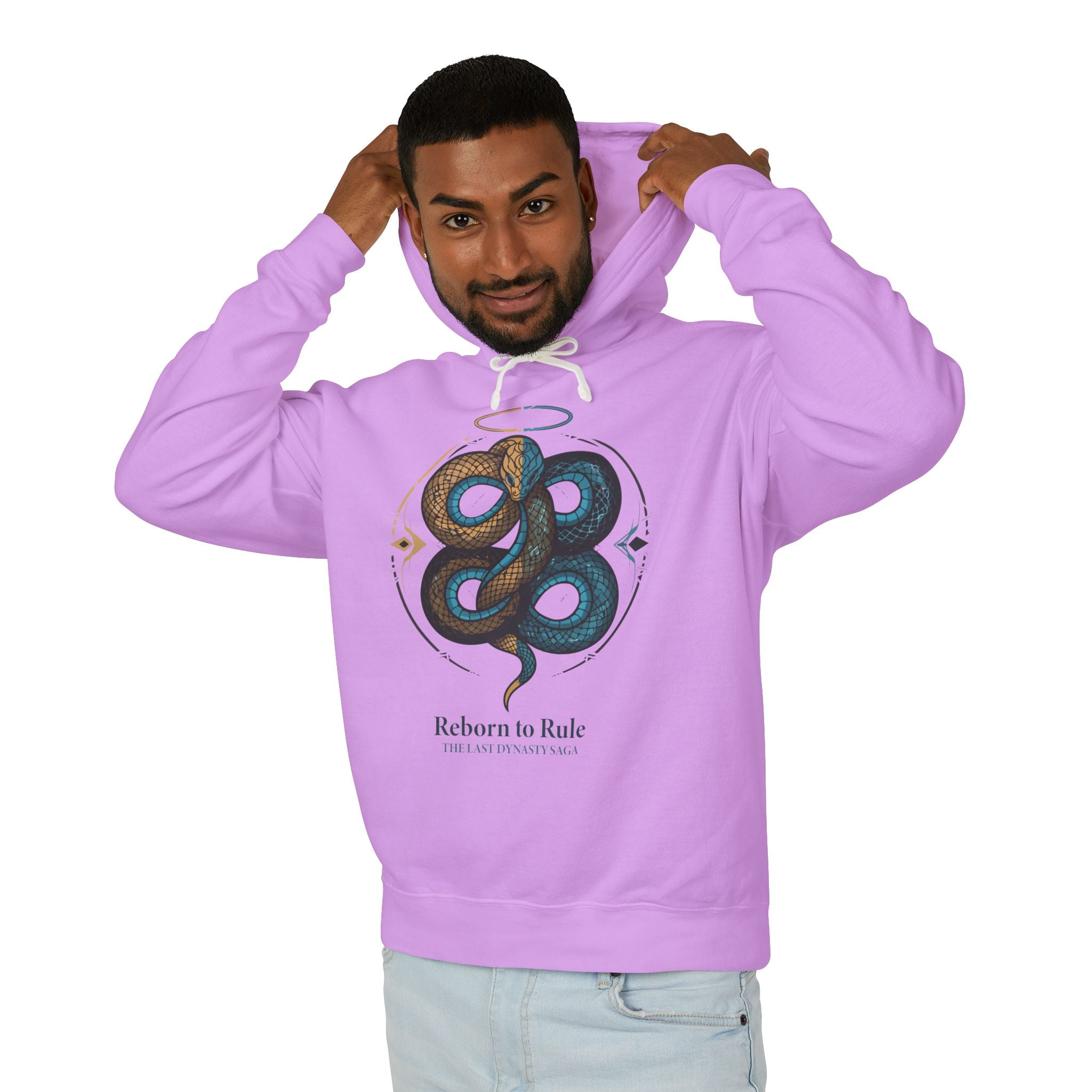 Reborn to Rule Snake & Eye Graphic Hoodie — "You Were Never Ordinary"