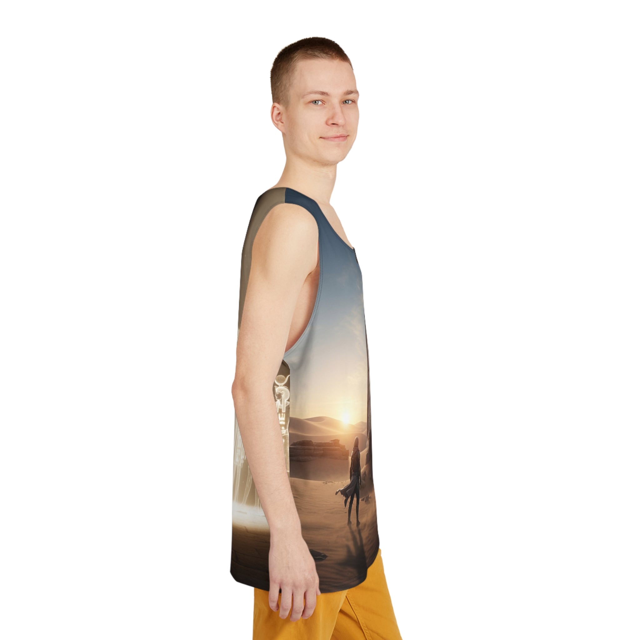 Egyptian Gods Glow All-Over Print Tank Top