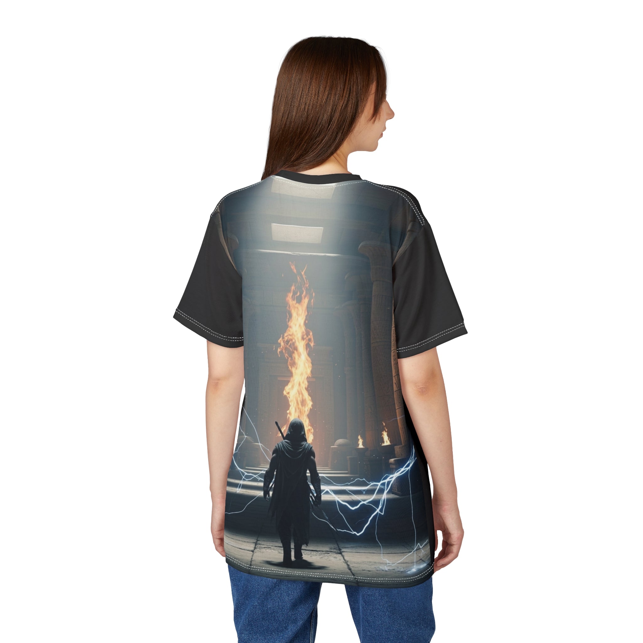 The Saga Compass Unisex Cut & Sew Tee