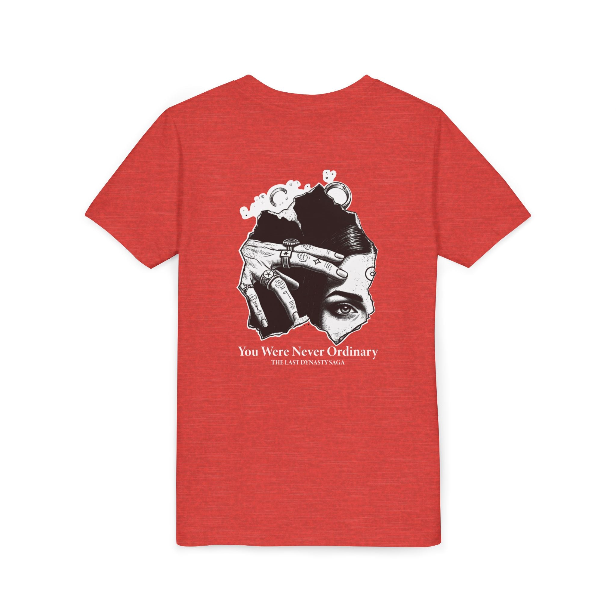 Youth Graphic Tee — THE SAGA Compass & Abstract Hero&