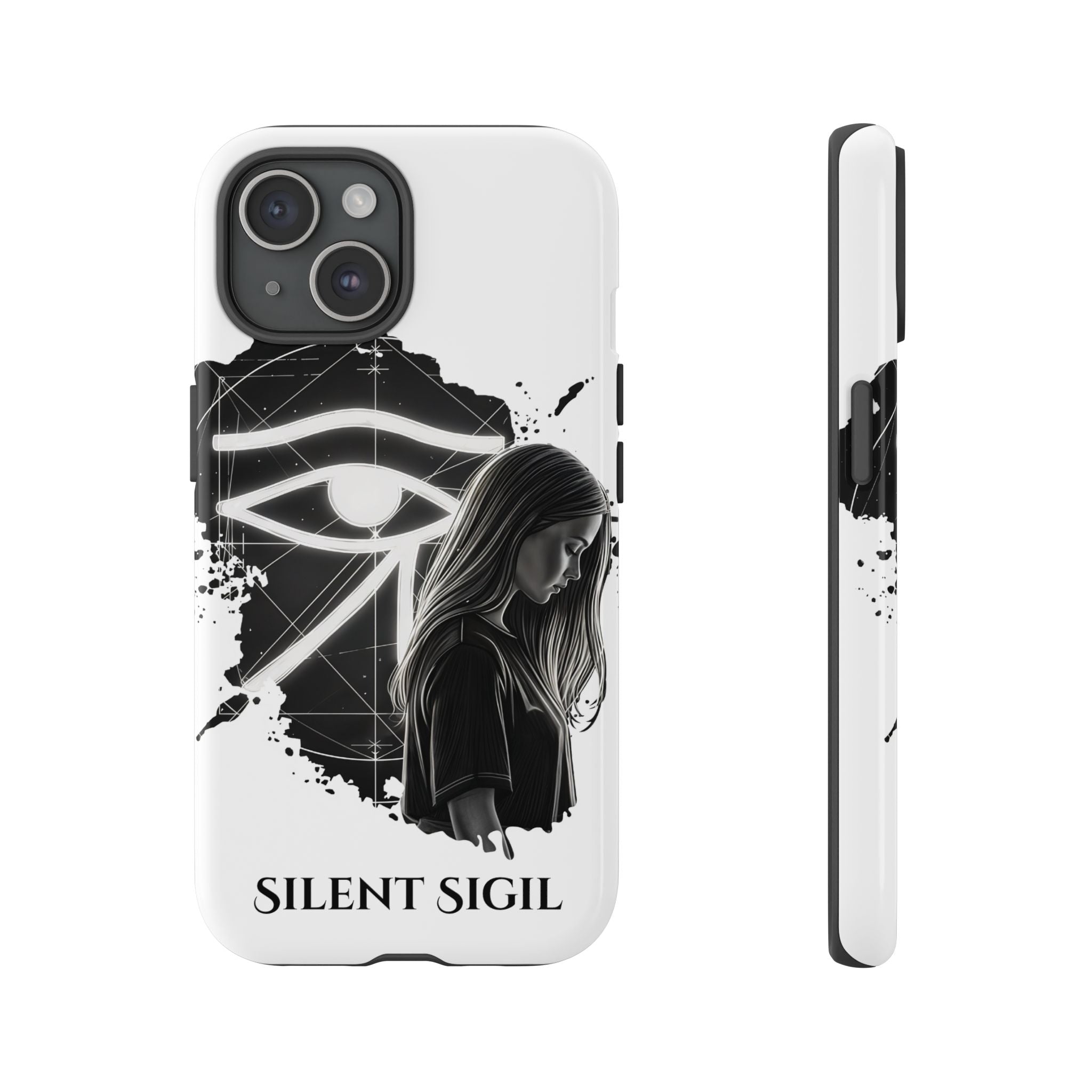 Phone Case — "Silent Sigil" Eye of Horus & SAGA&
