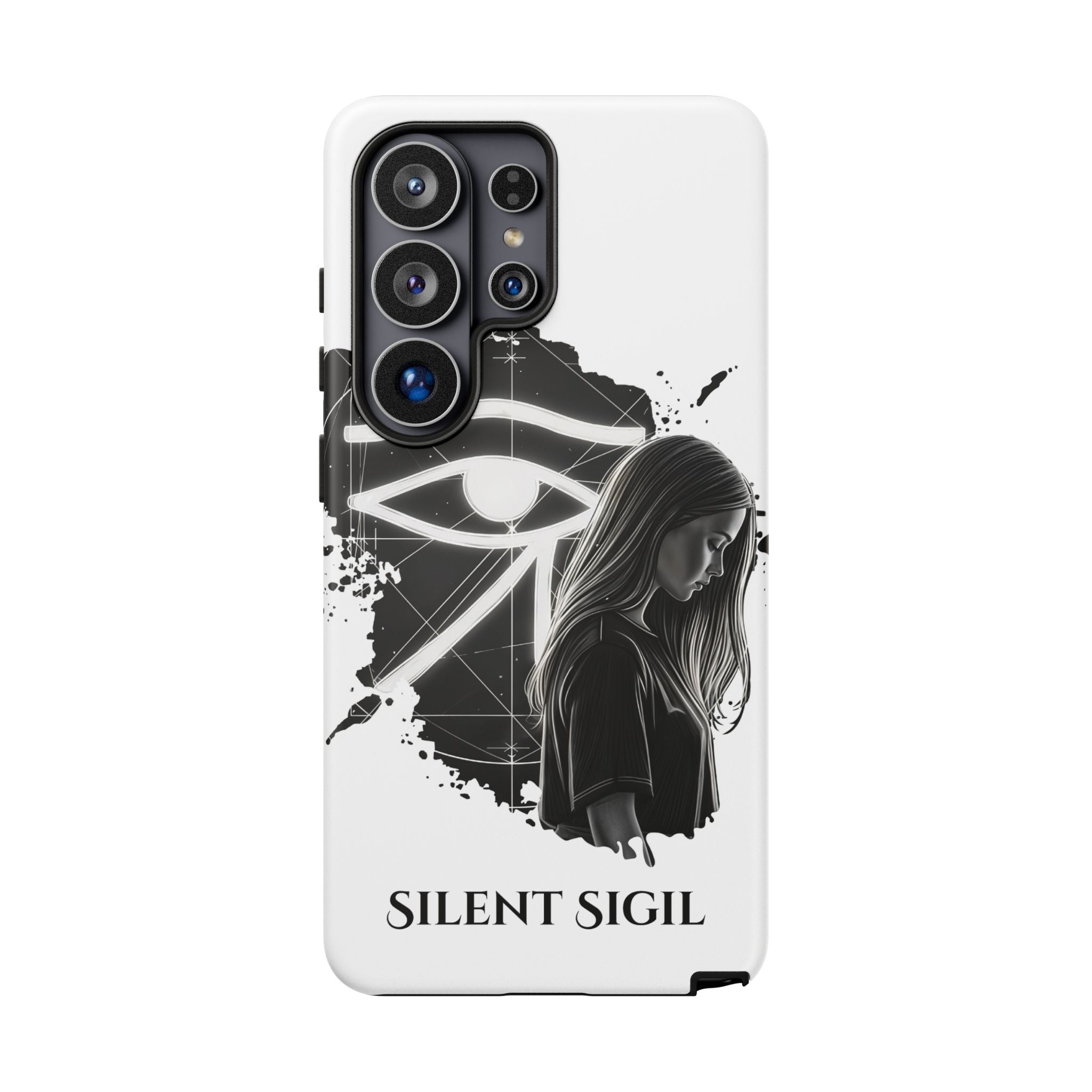 Phone Case — "Silent Sigil" Eye of Horus & SAGA&