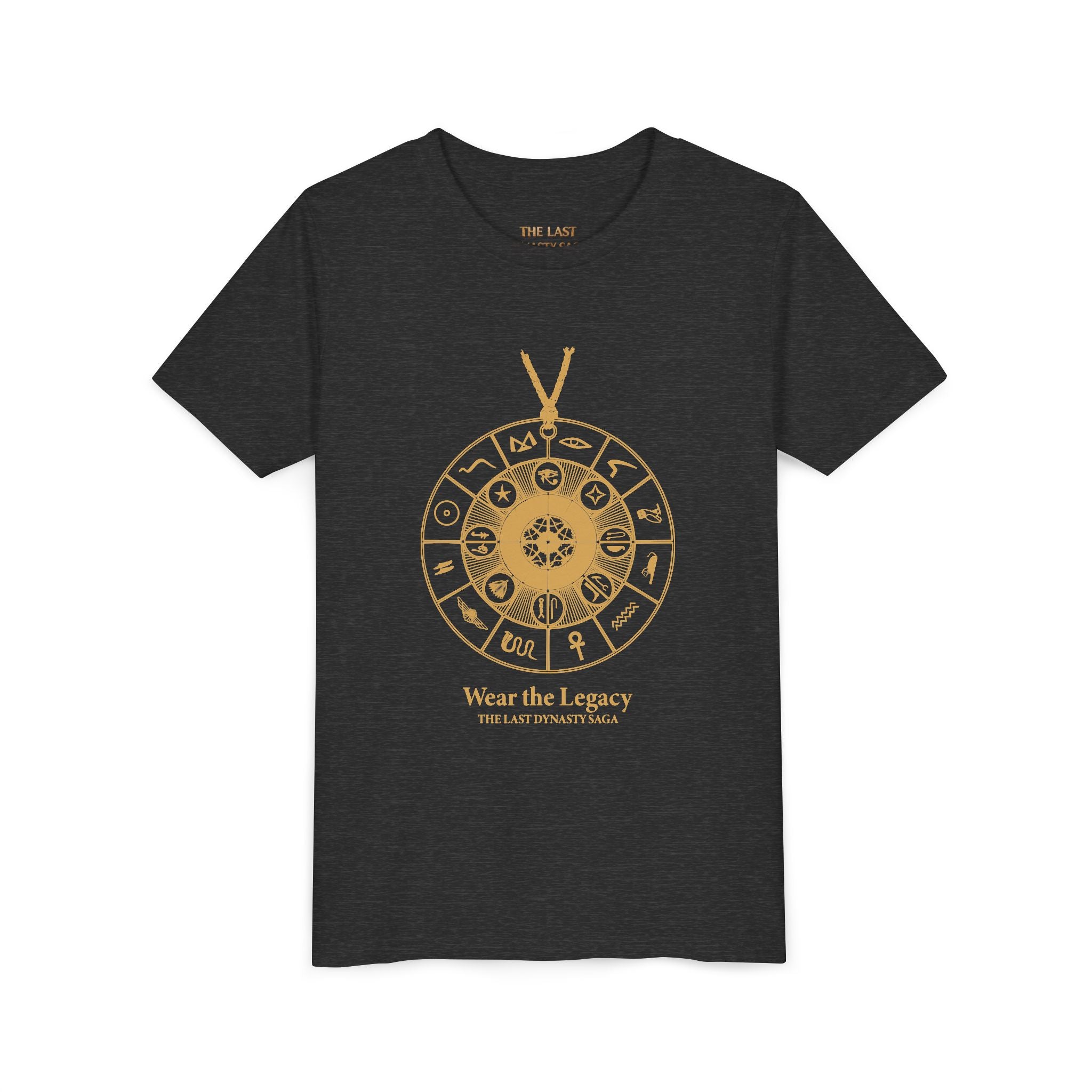 Youth Graphic Tee — THE SAGA Compass & Abstract Hero&