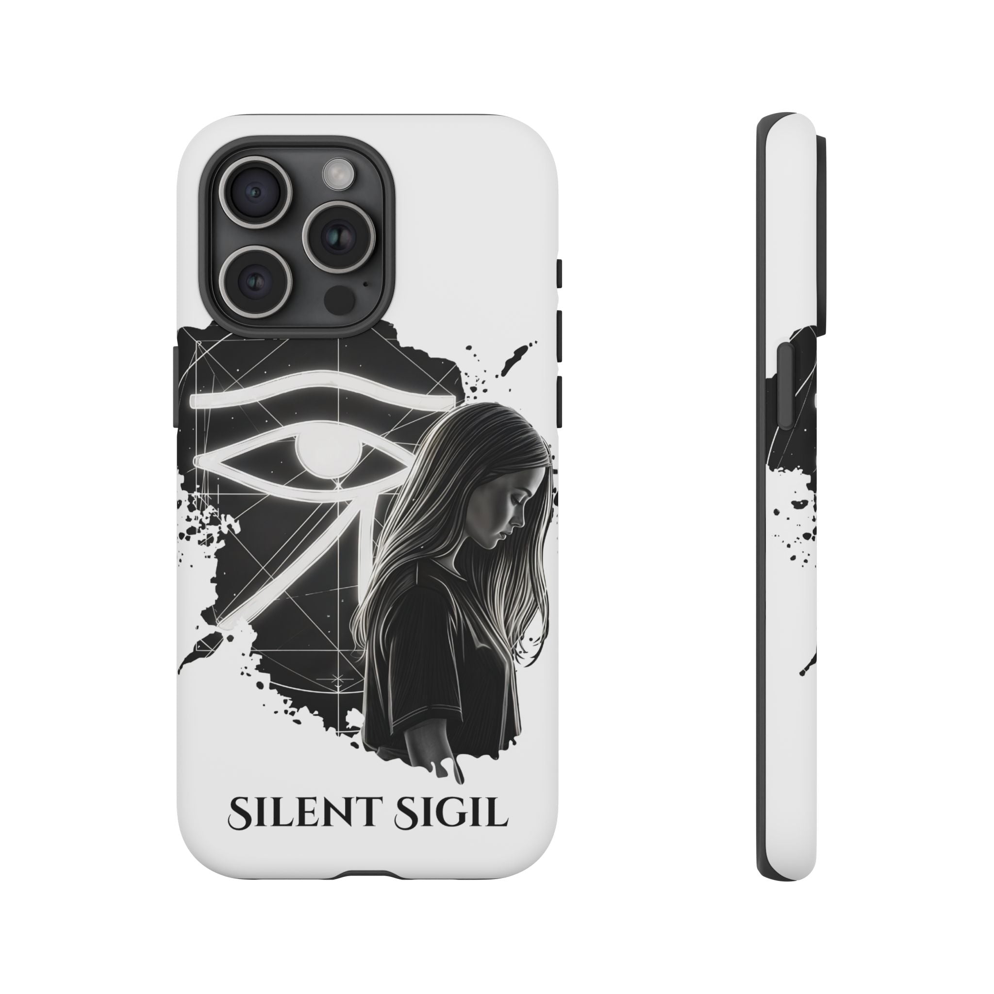 Phone Case — "Silent Sigil" Eye of Horus & SAGA&