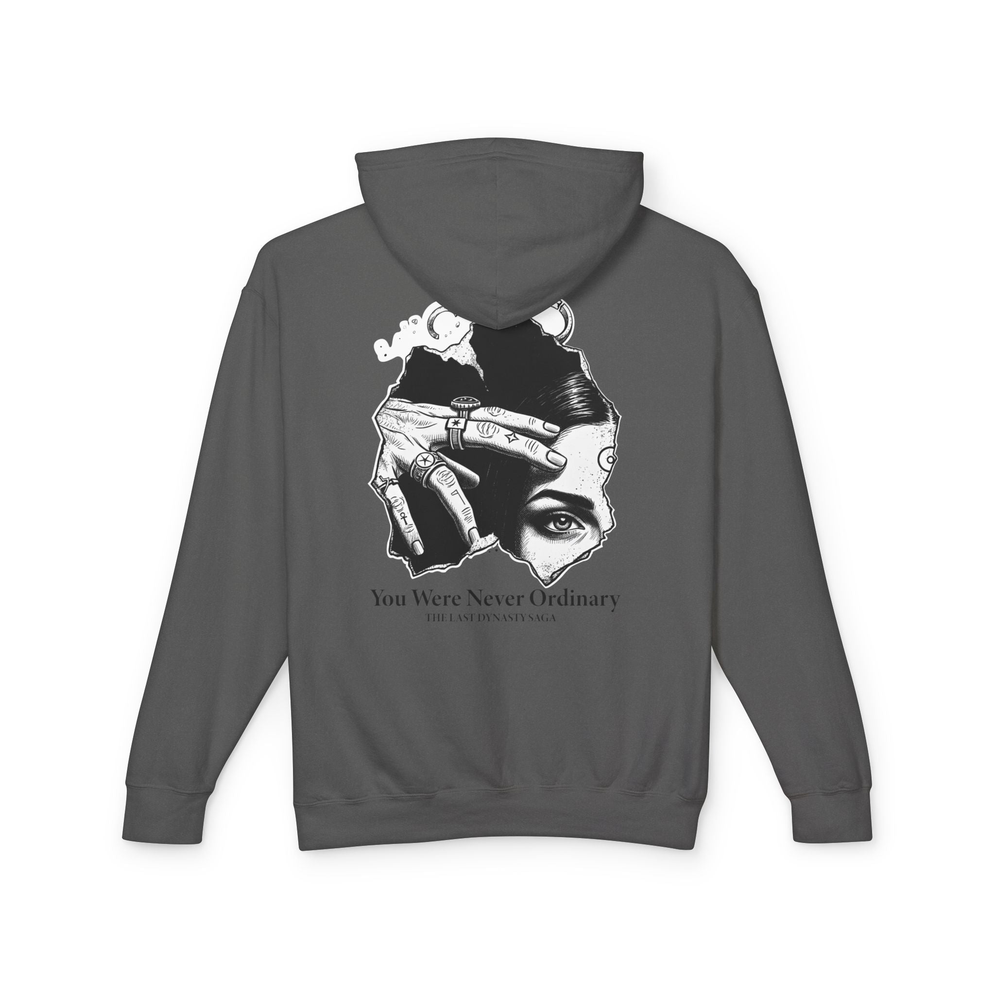 Reborn to Rule Snake & Eye Graphic Hoodie — "You Were Never Ordinary"