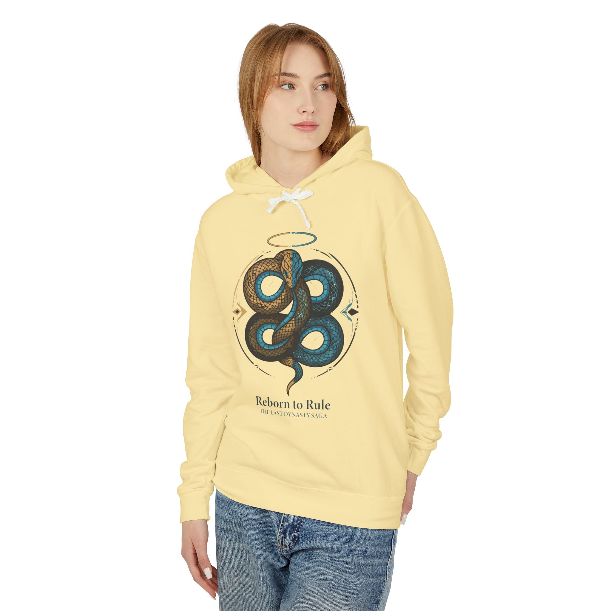 Reborn to Rule Snake & Eye Graphic Hoodie — "You Were Never Ordinary"