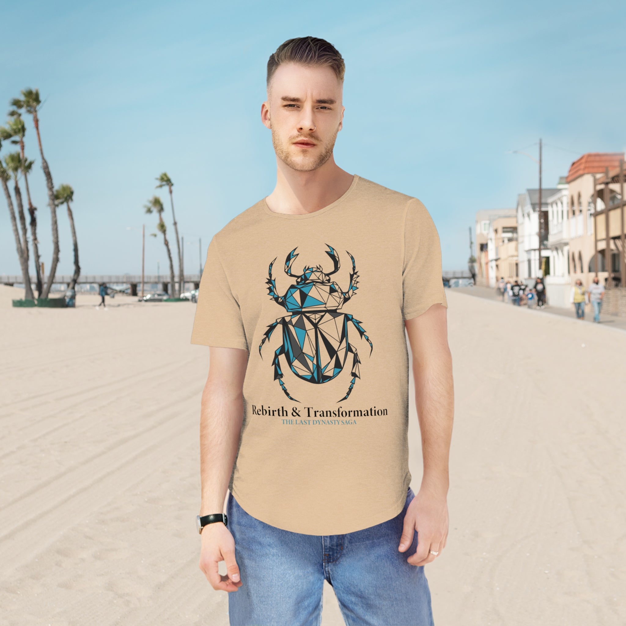 Egyptian Scarab & Anubis Tee — Rebirth, Transformation & Legacy Graphic T-Shirt