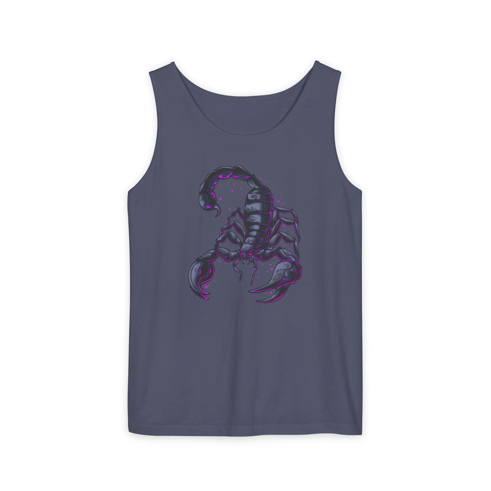 Scorpion Graphic Tank Top — Dark Cosmic Scorpion Art