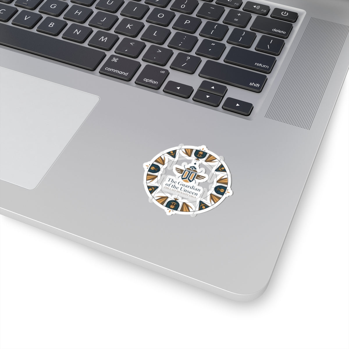 Last Dynasty Saga Sticker — Minimalist Retro Game Logo Kiss-Cut Sticker