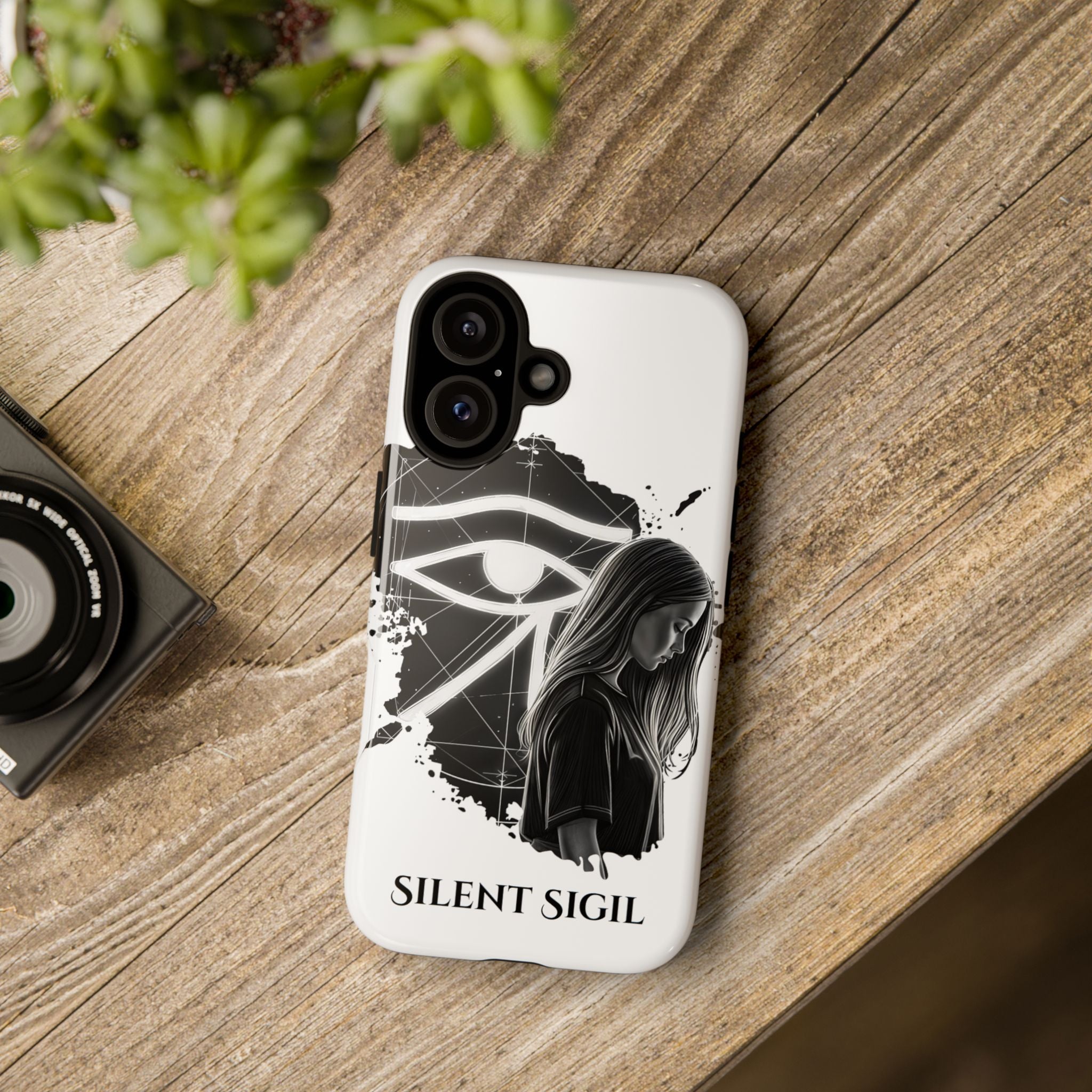 Phone Case — "Silent Sigil" Eye of Horus & SAGA&