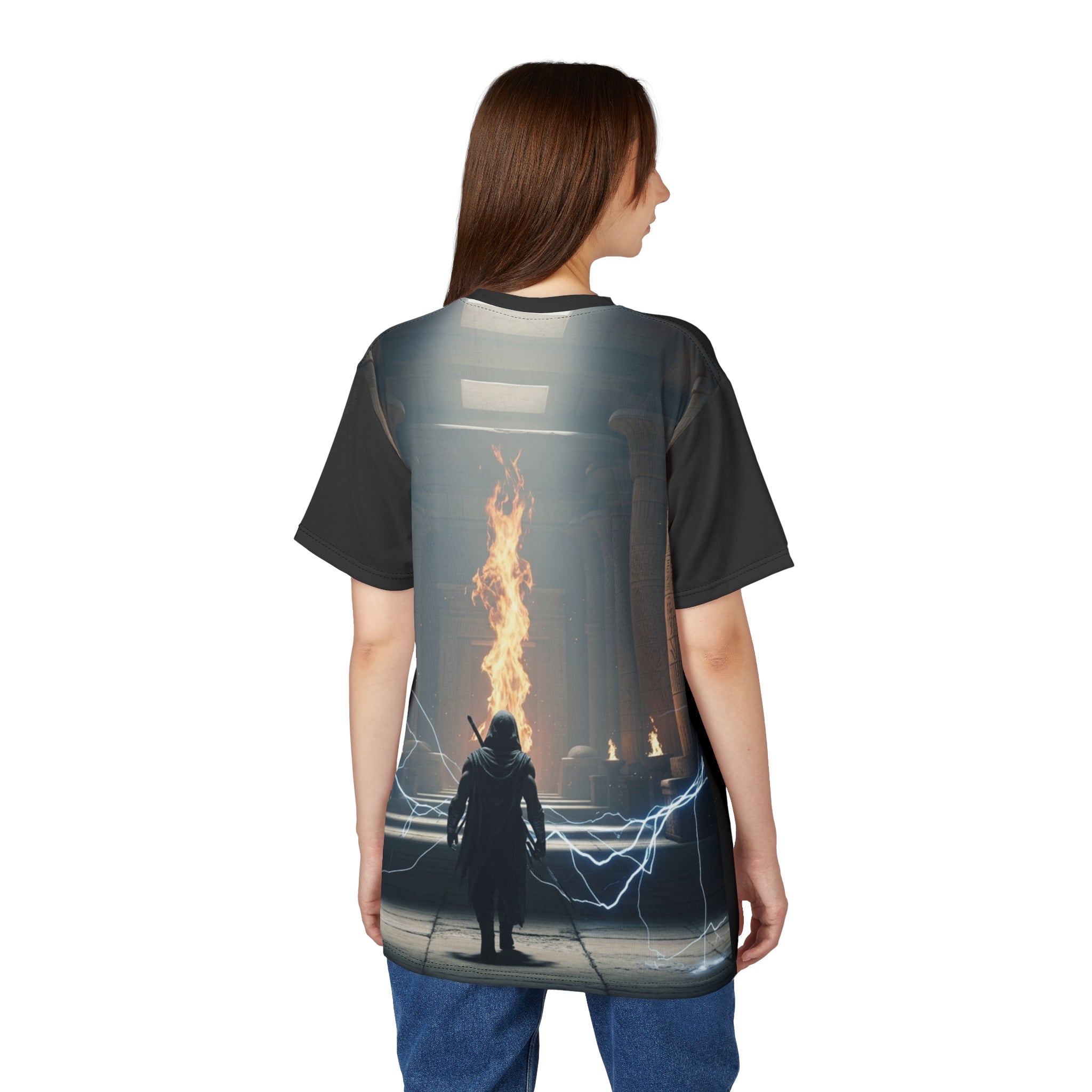The Saga Compass Unisex Cut & Sew Tee