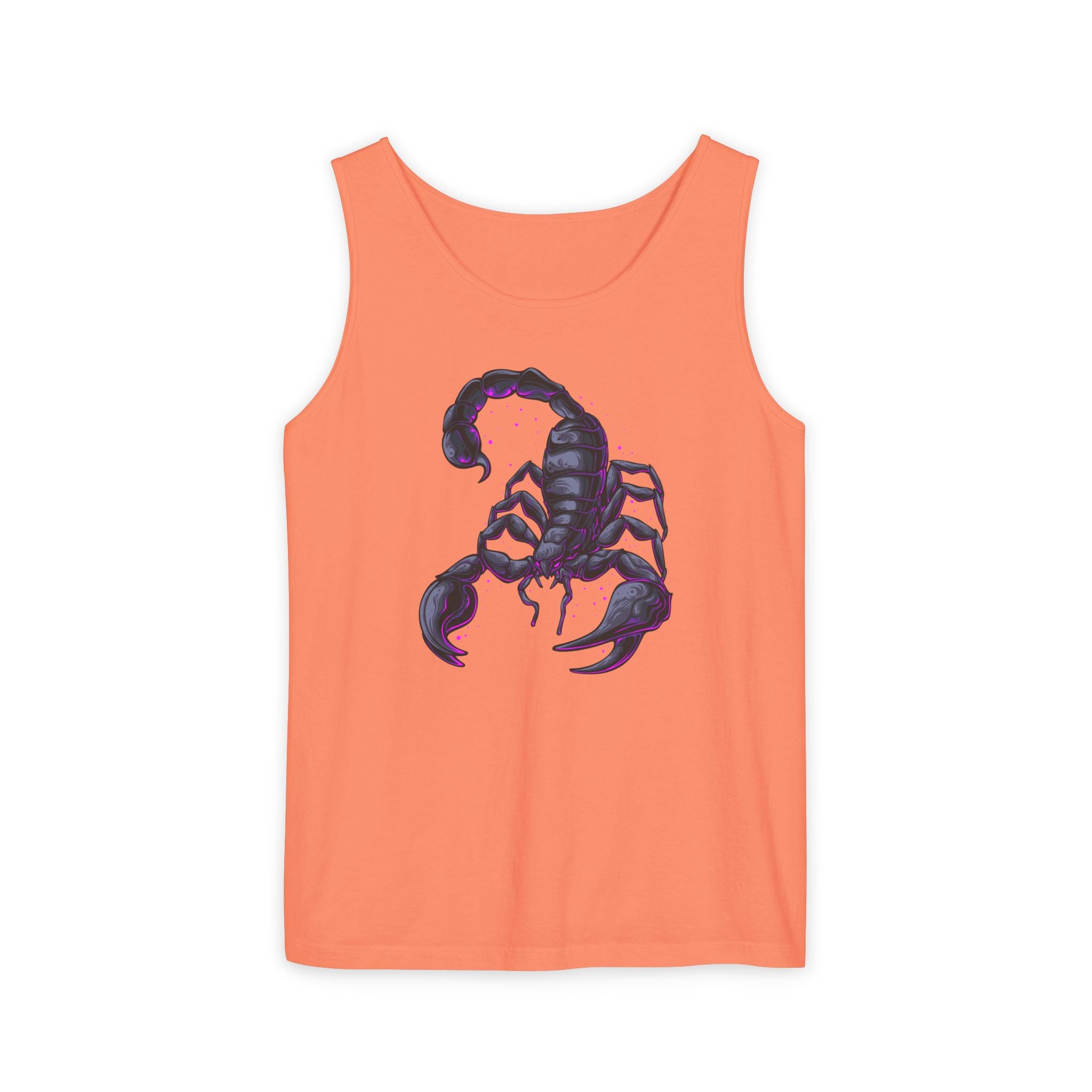 Scorpion Graphic Tank Top — Dark Cosmic Scorpion Art