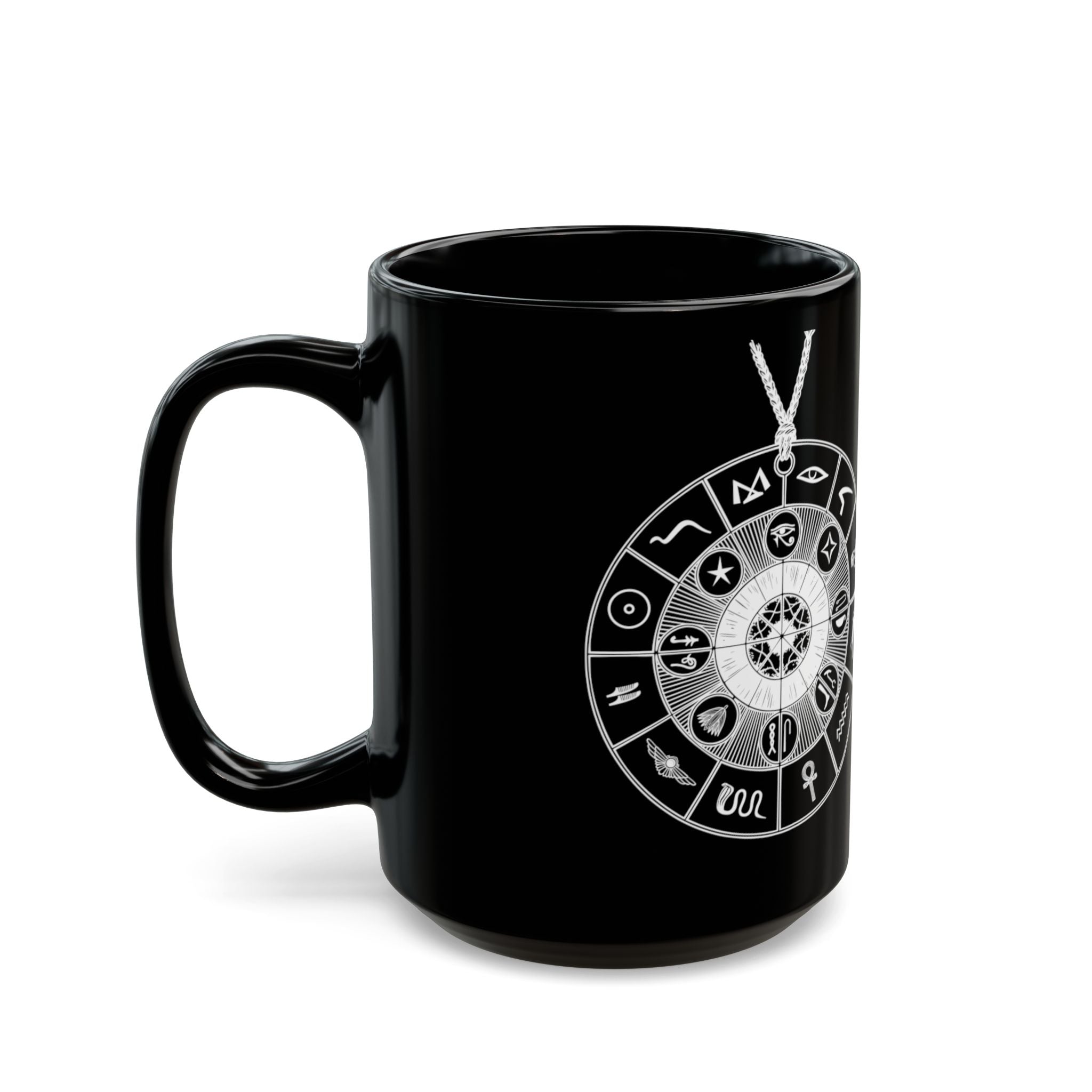 Black Ceramic Mug — &