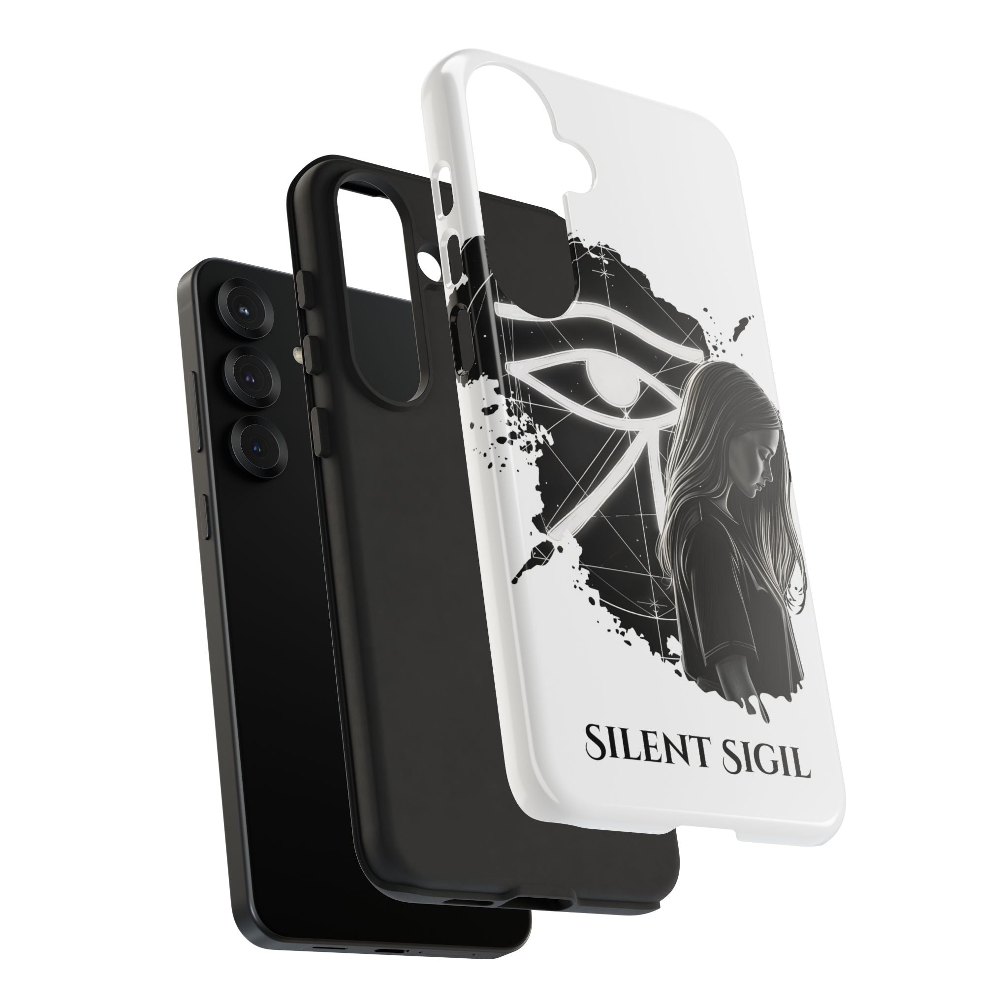 Phone Case — "Silent Sigil" Eye of Horus & SAGA&