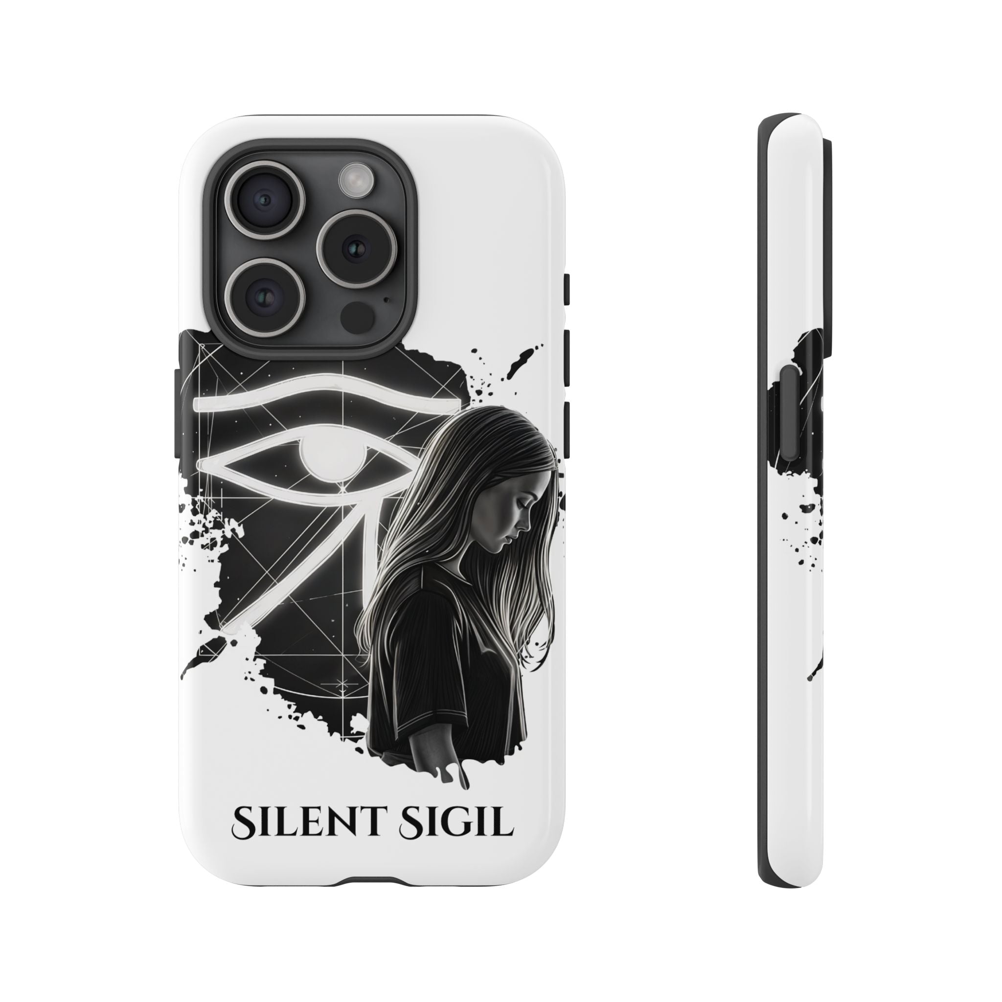 Phone Case — "Silent Sigil" Eye of Horus & SAGA&