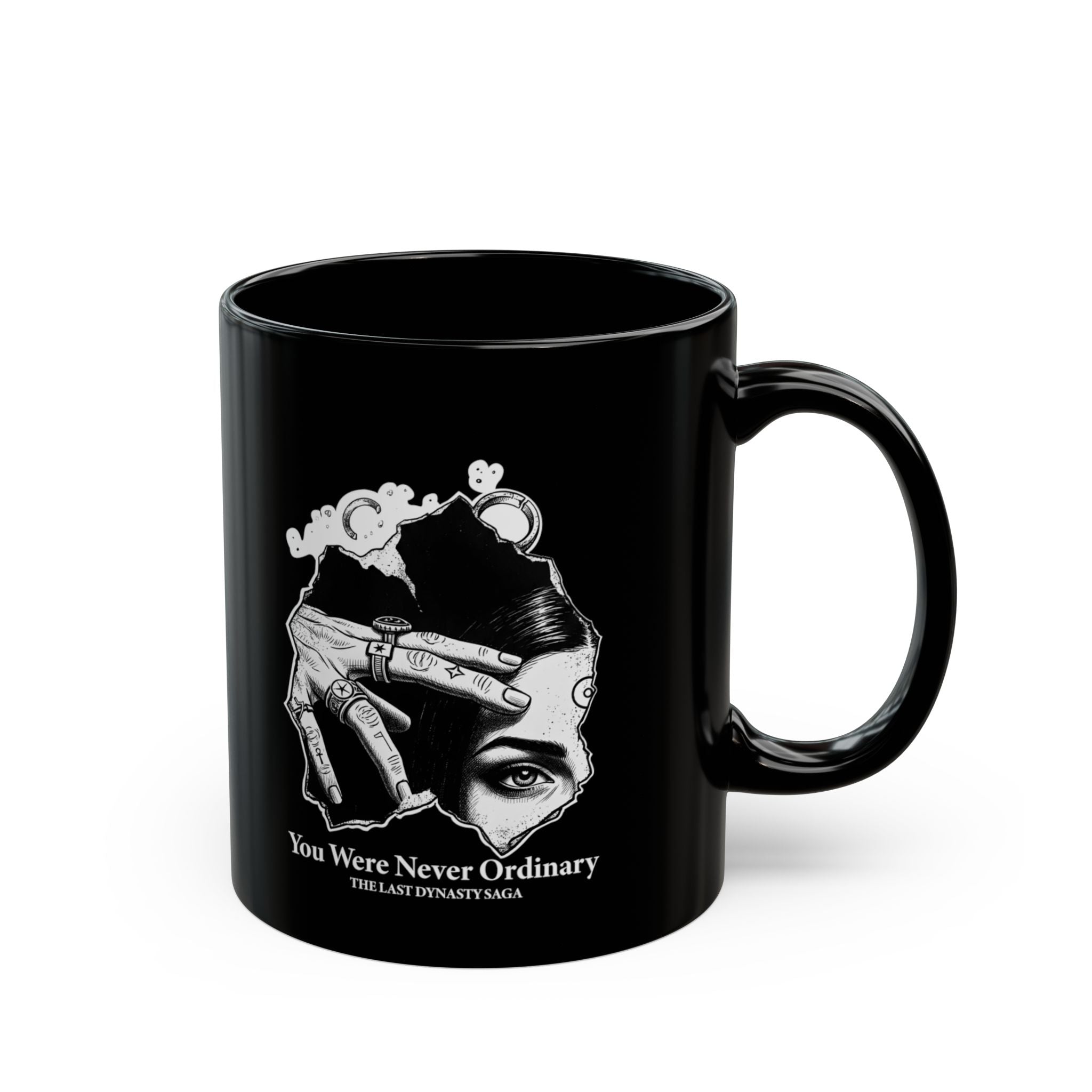 Black Ceramic Mug — &