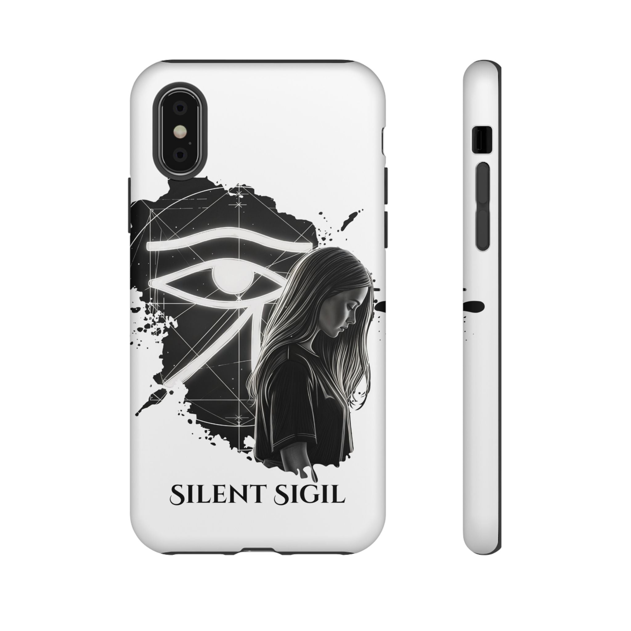 Phone Case — "Silent Sigil" Eye of Horus & SAGA&