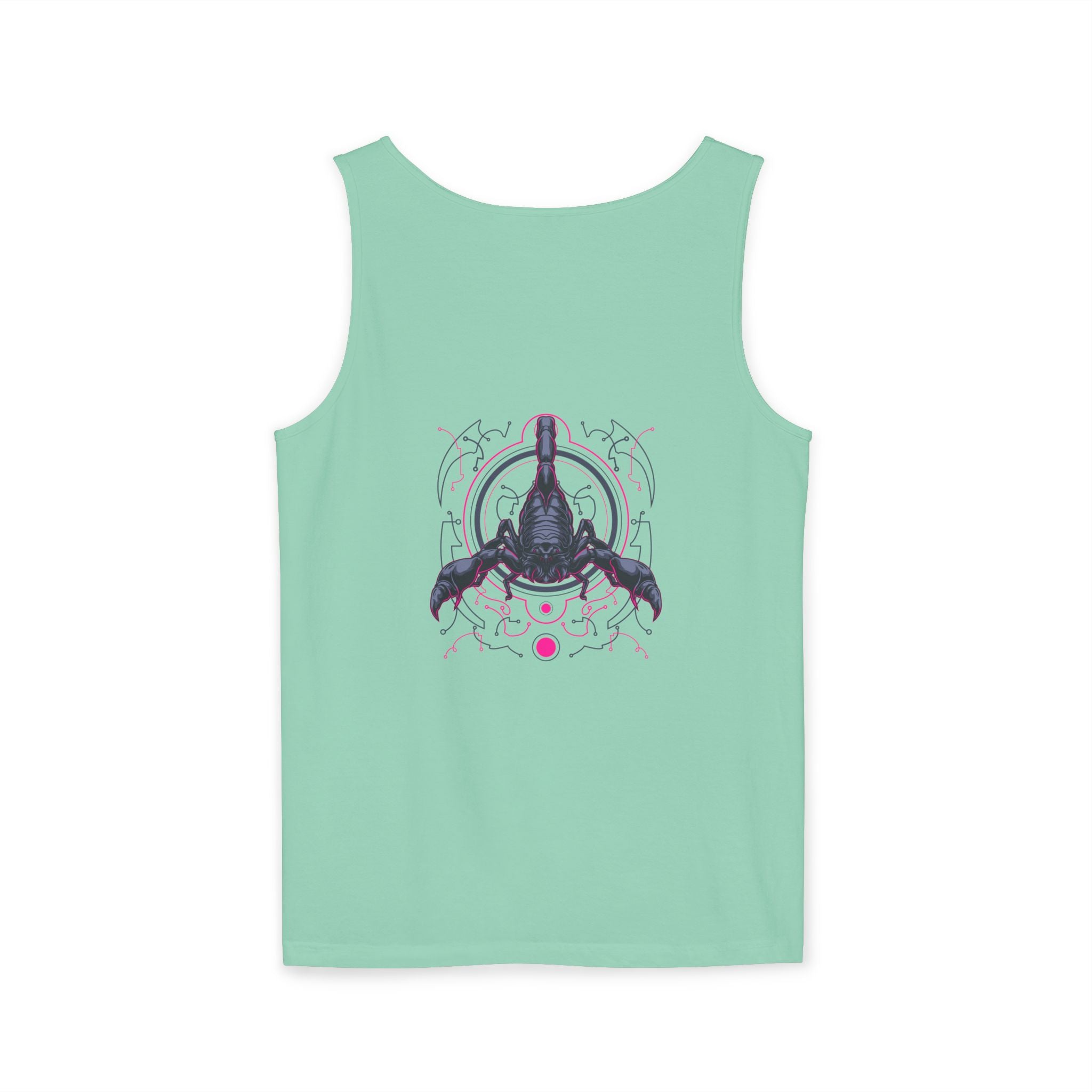 Scorpion Graphic Tank Top — Dark Cosmic Scorpion Art