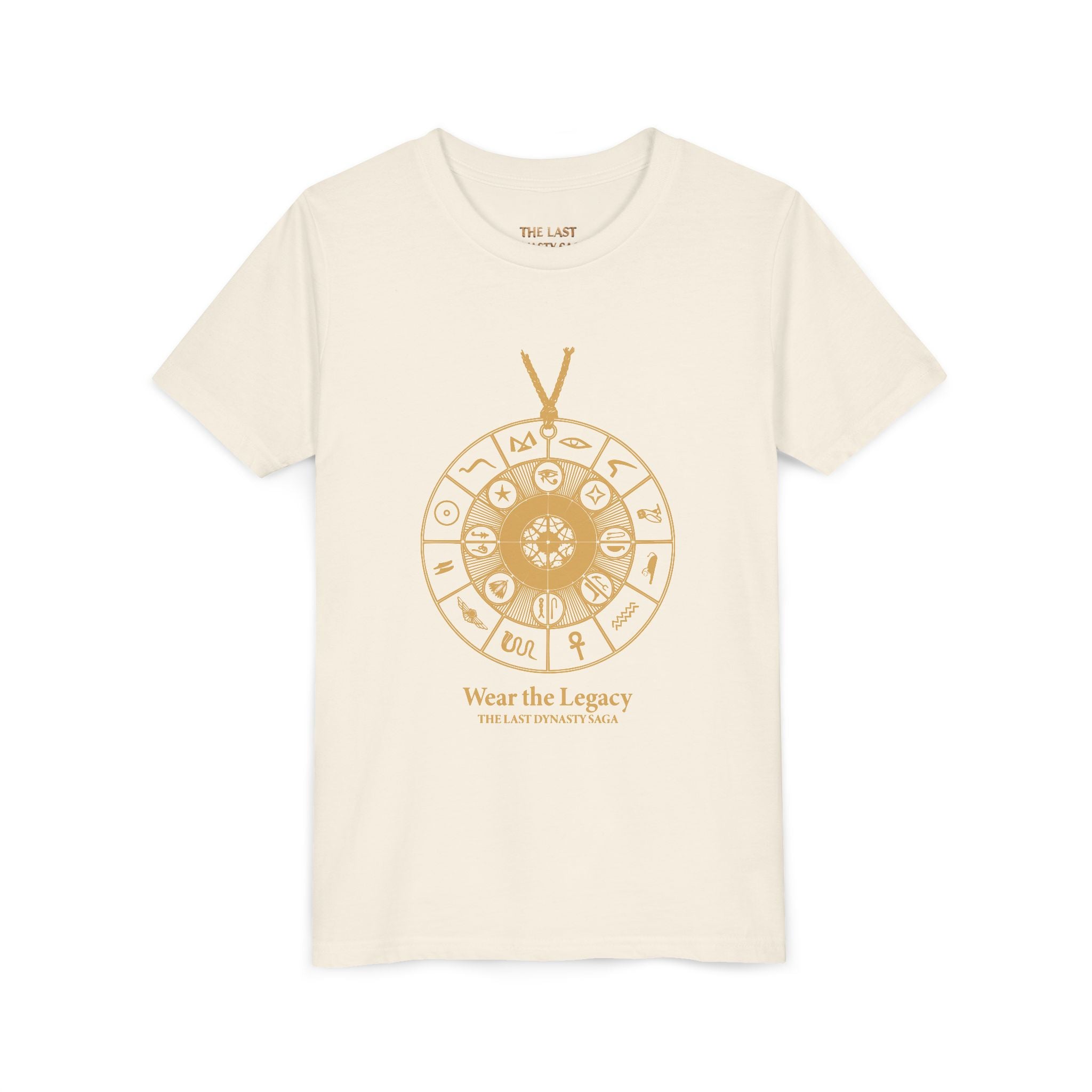 Youth Graphic Tee — THE SAGA Compass & Abstract Hero&