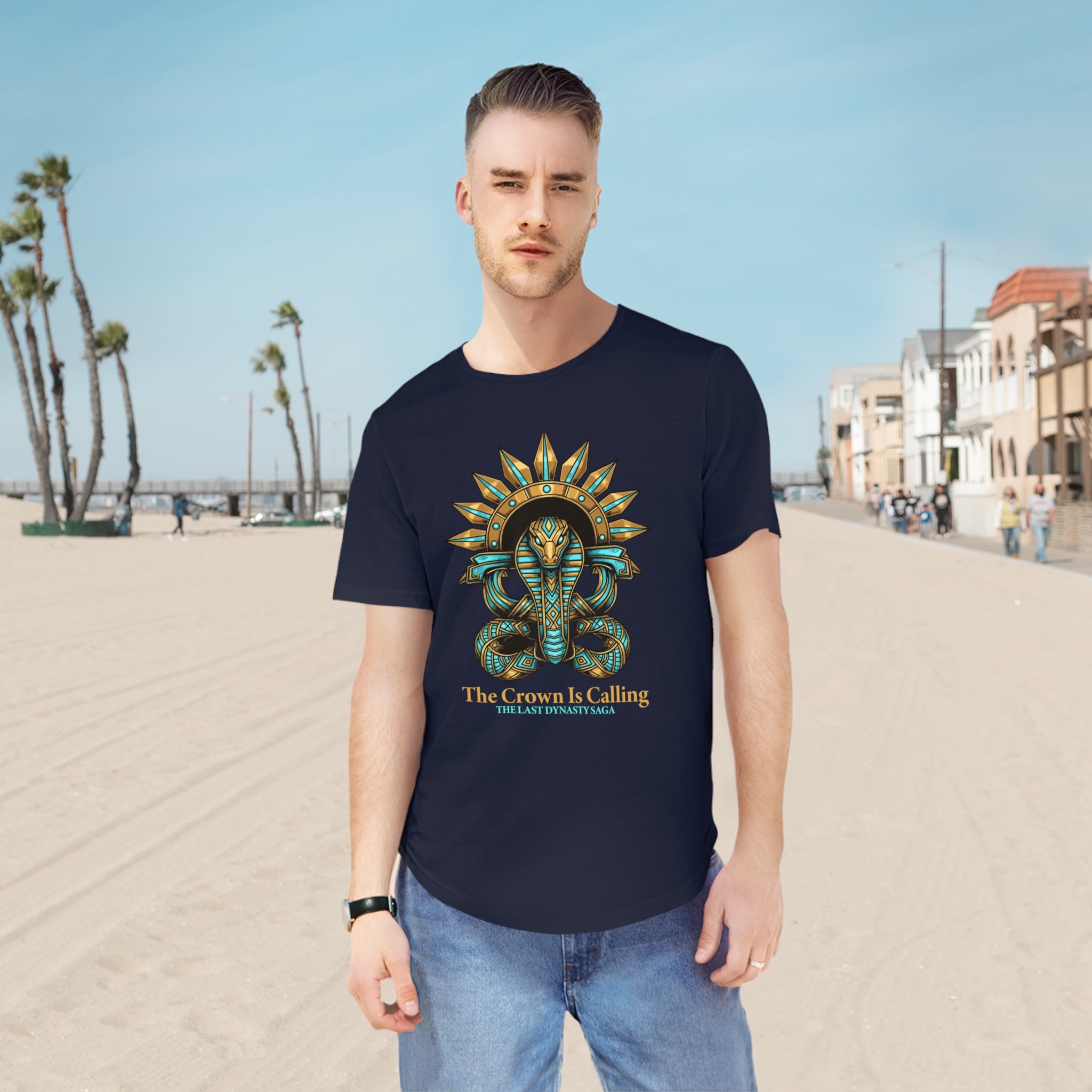 Egyptian Cobra & Scarab Tee — &