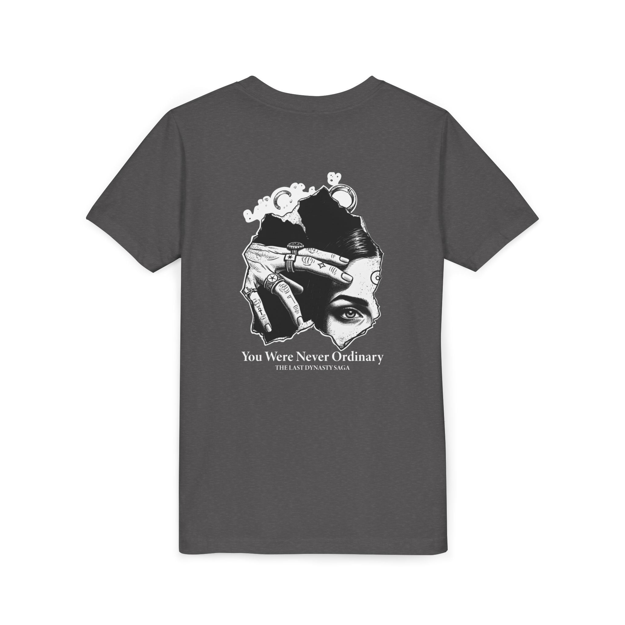 Youth Graphic Tee — THE SAGA Compass & Abstract Hero&