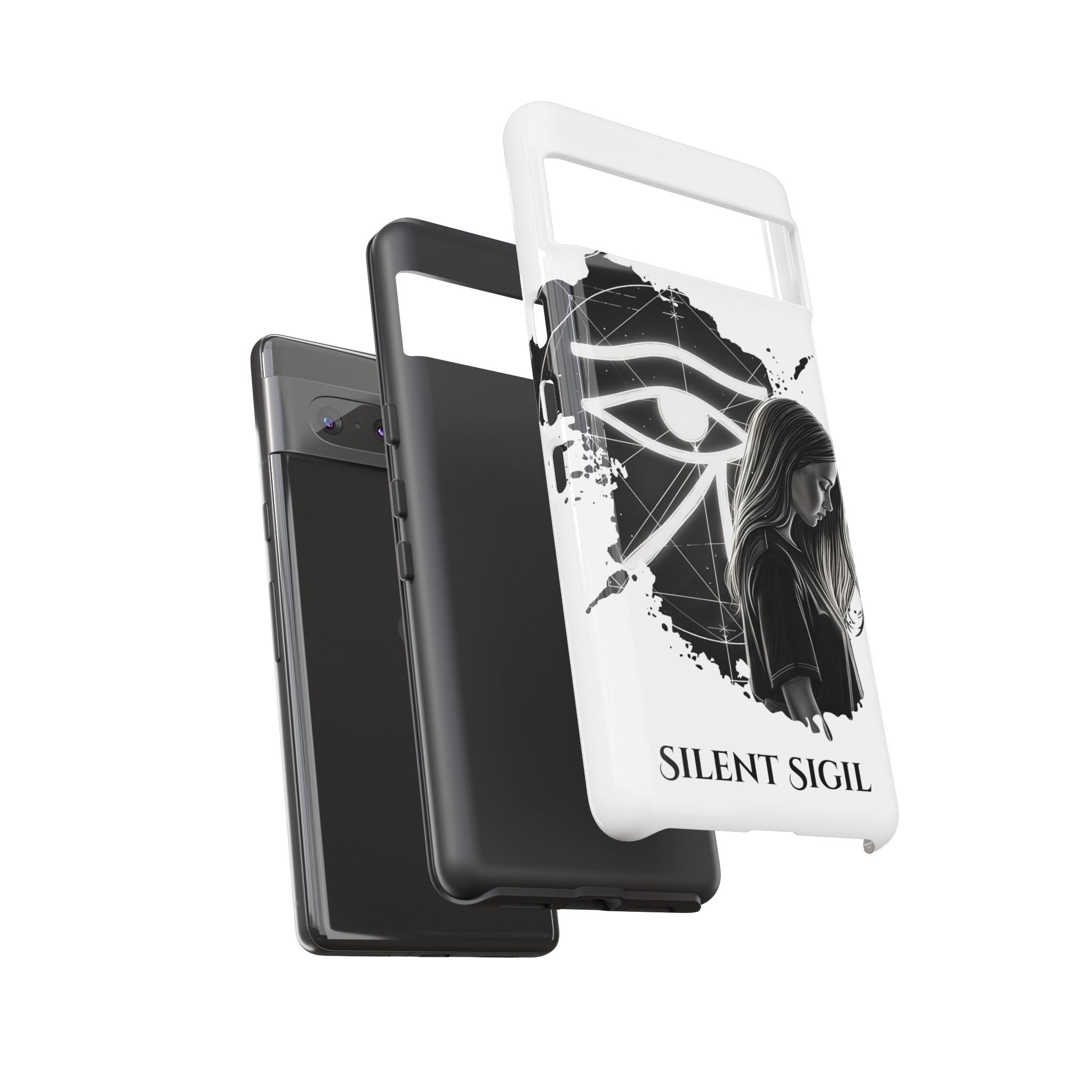 Phone Case — "Silent Sigil" Eye of Horus & SAGA&