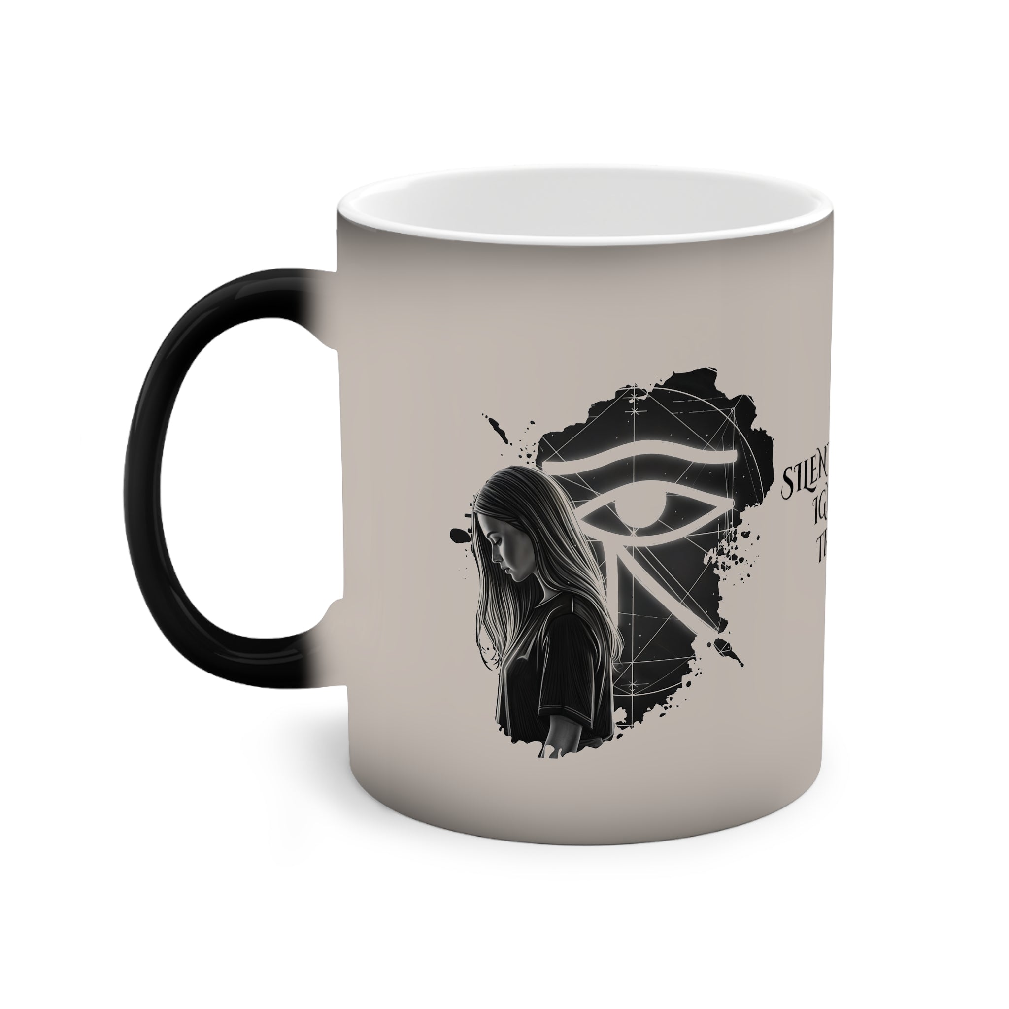 Color-Changing Mug — "Silent Power Ignites Truth" Reveal, 11oz