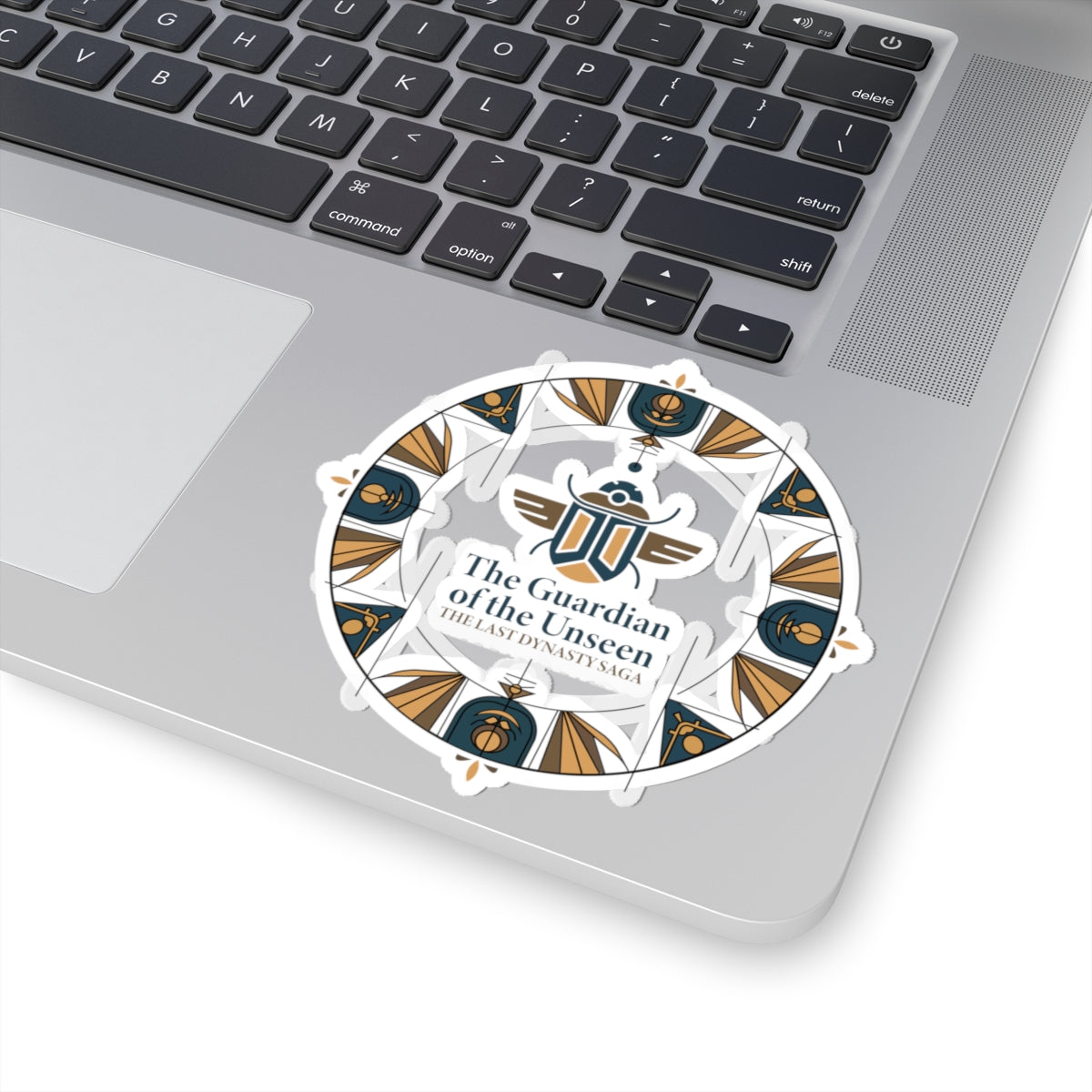 Last Dynasty Saga Sticker — Minimalist Retro Game Logo Kiss-Cut Sticker