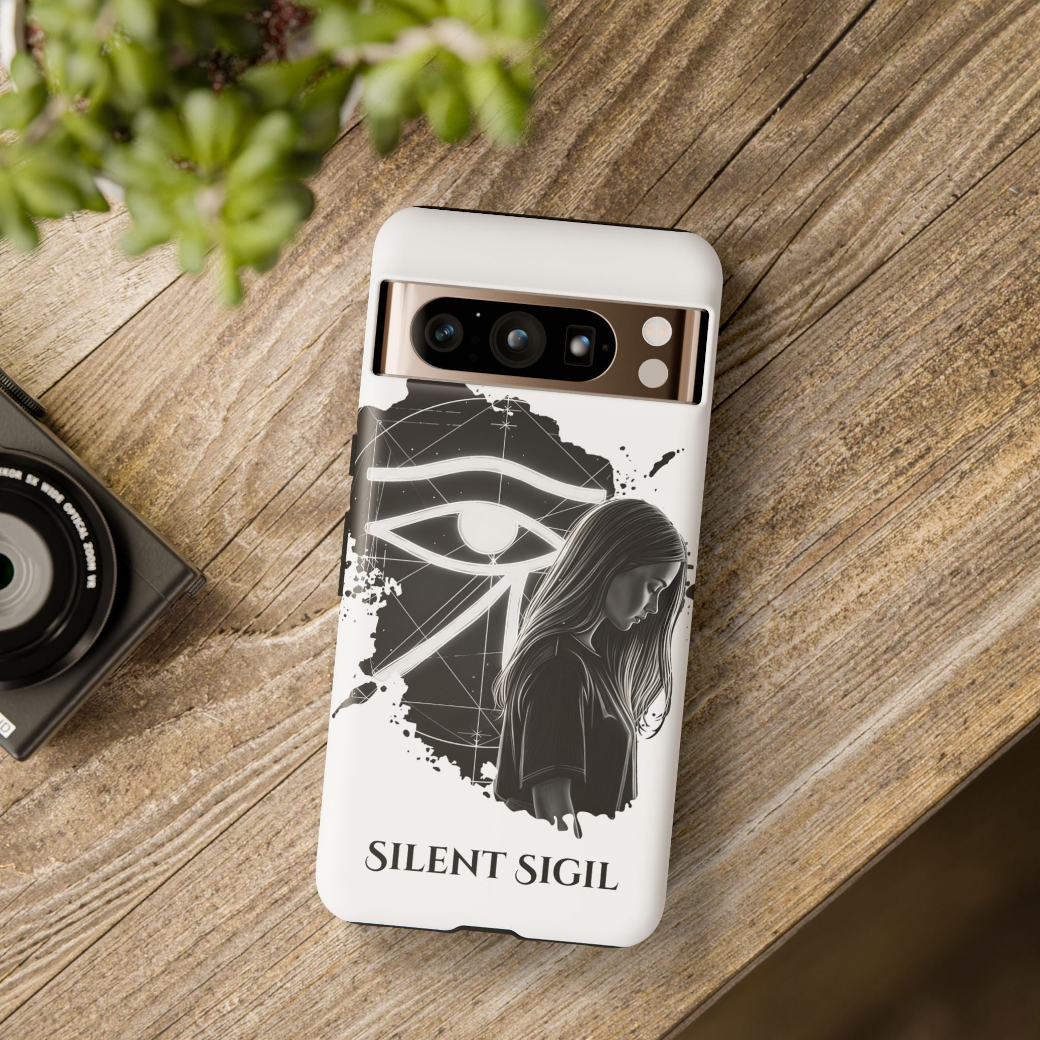 Phone Case — "Silent Sigil" Eye of Horus & SAGA&