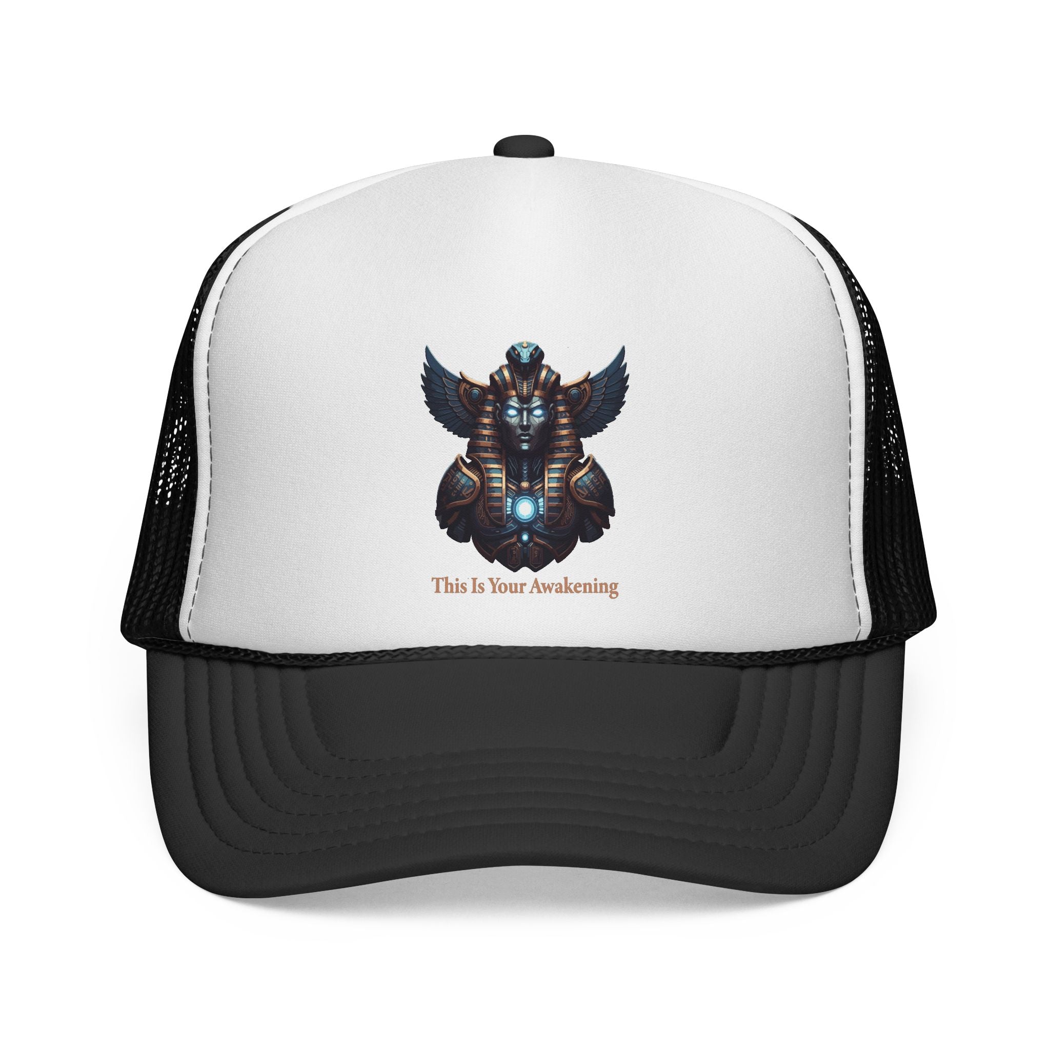 Vintage Steam-Punk Scarab Trucker Cap – "This Is More Awakening"