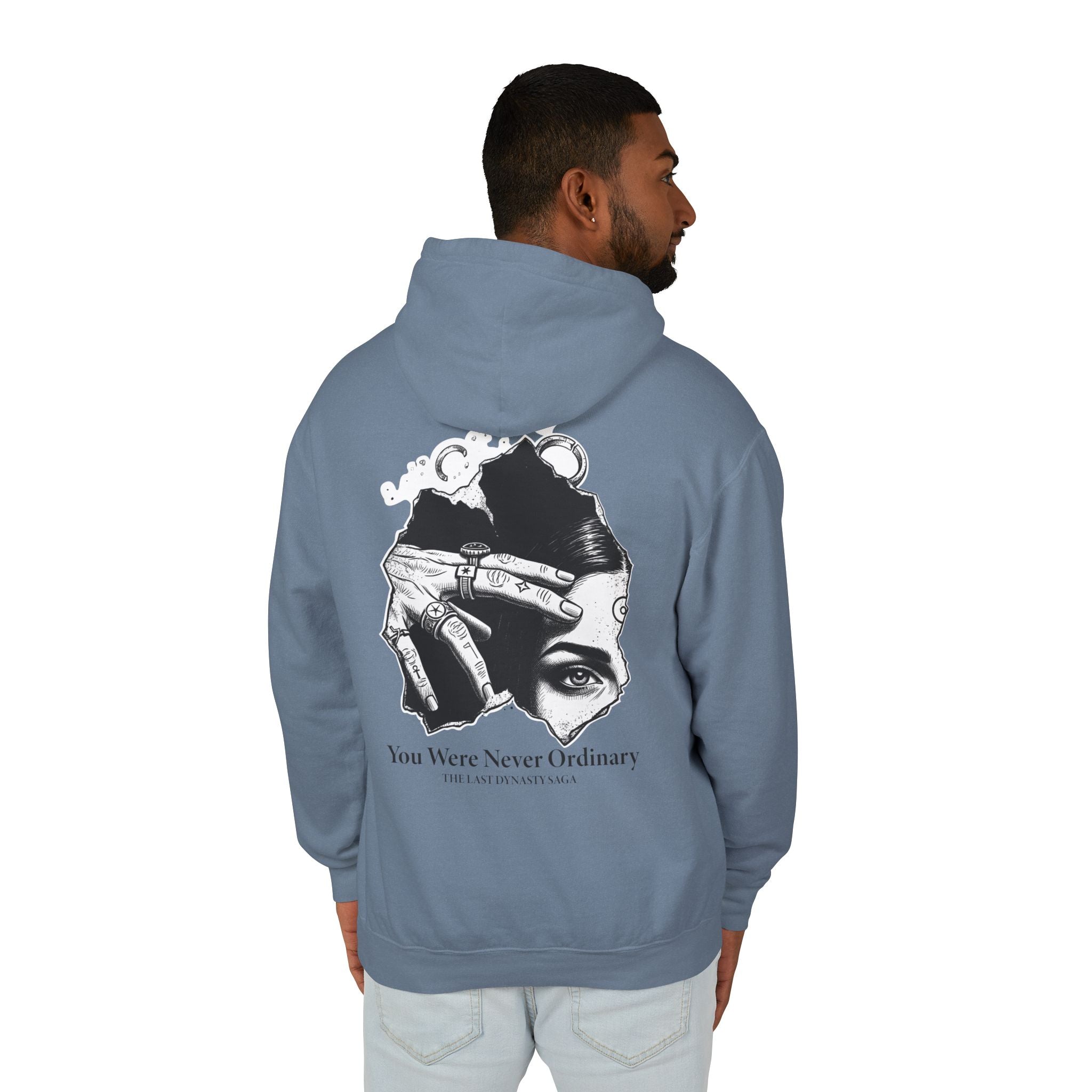 Reborn to Rule Snake & Eye Graphic Hoodie — "You Were Never Ordinary"