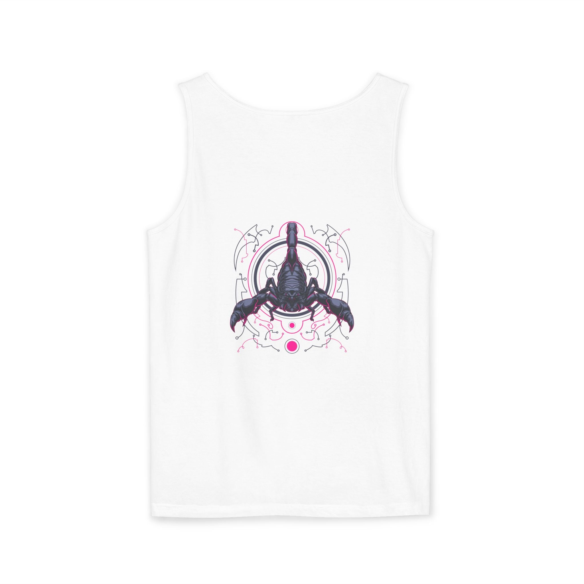 Scorpion Graphic Tank Top — Dark Cosmic Scorpion Art