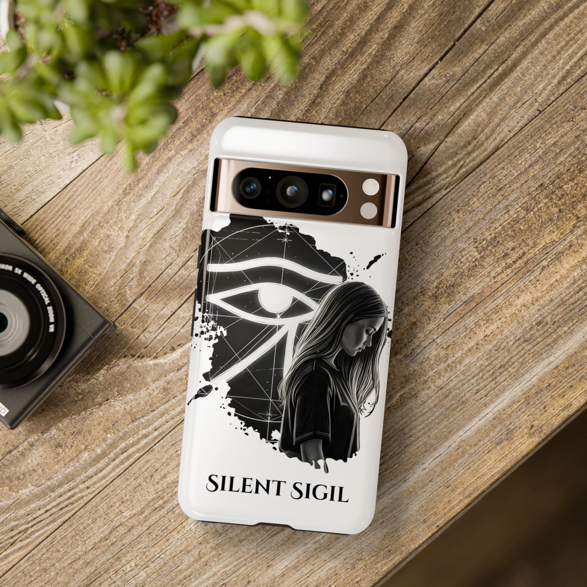 Phone Case — "Silent Sigil" Eye of Horus & SAGA&