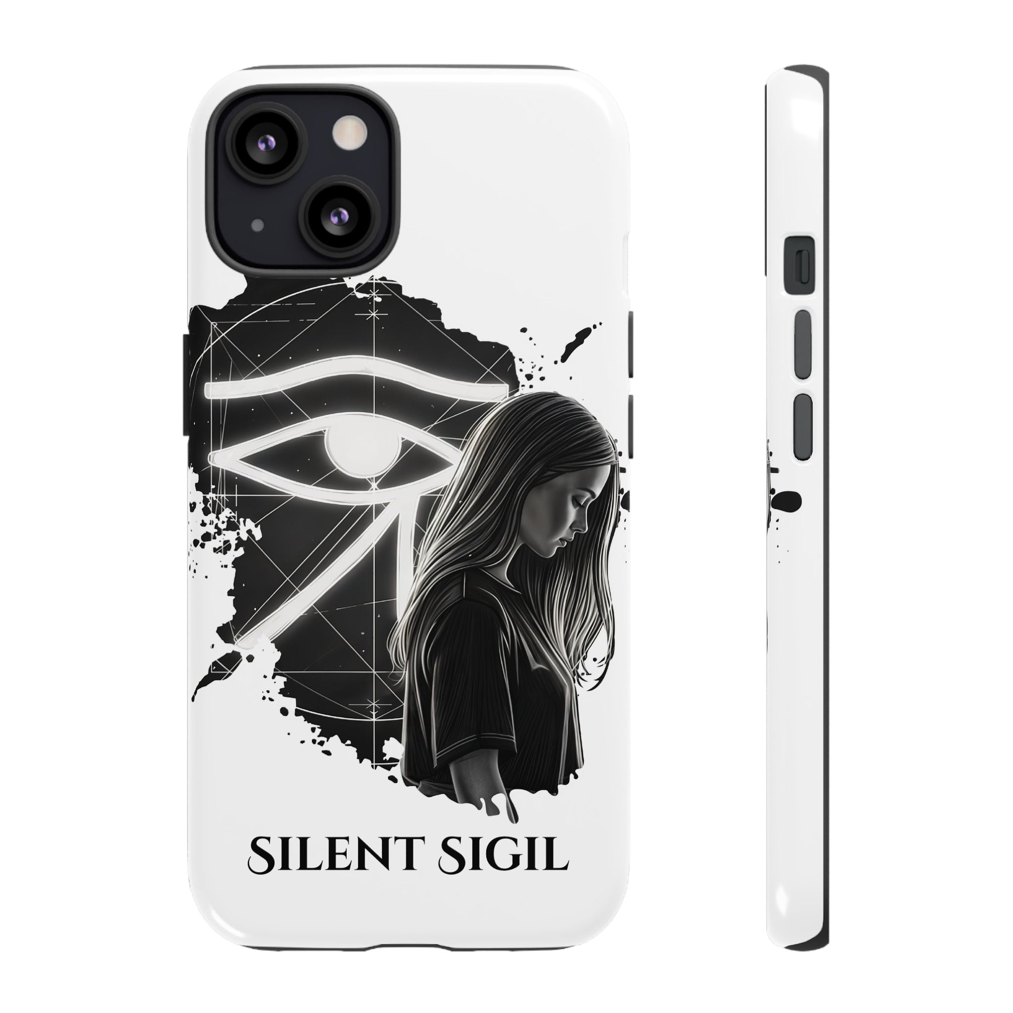 Phone Case — "Silent Sigil" Eye of Horus & SAGA&