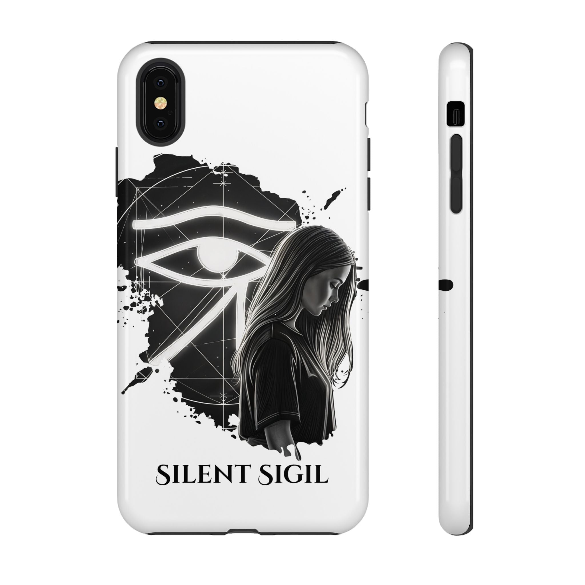 Phone Case — "Silent Sigil" Eye of Horus & SAGA&