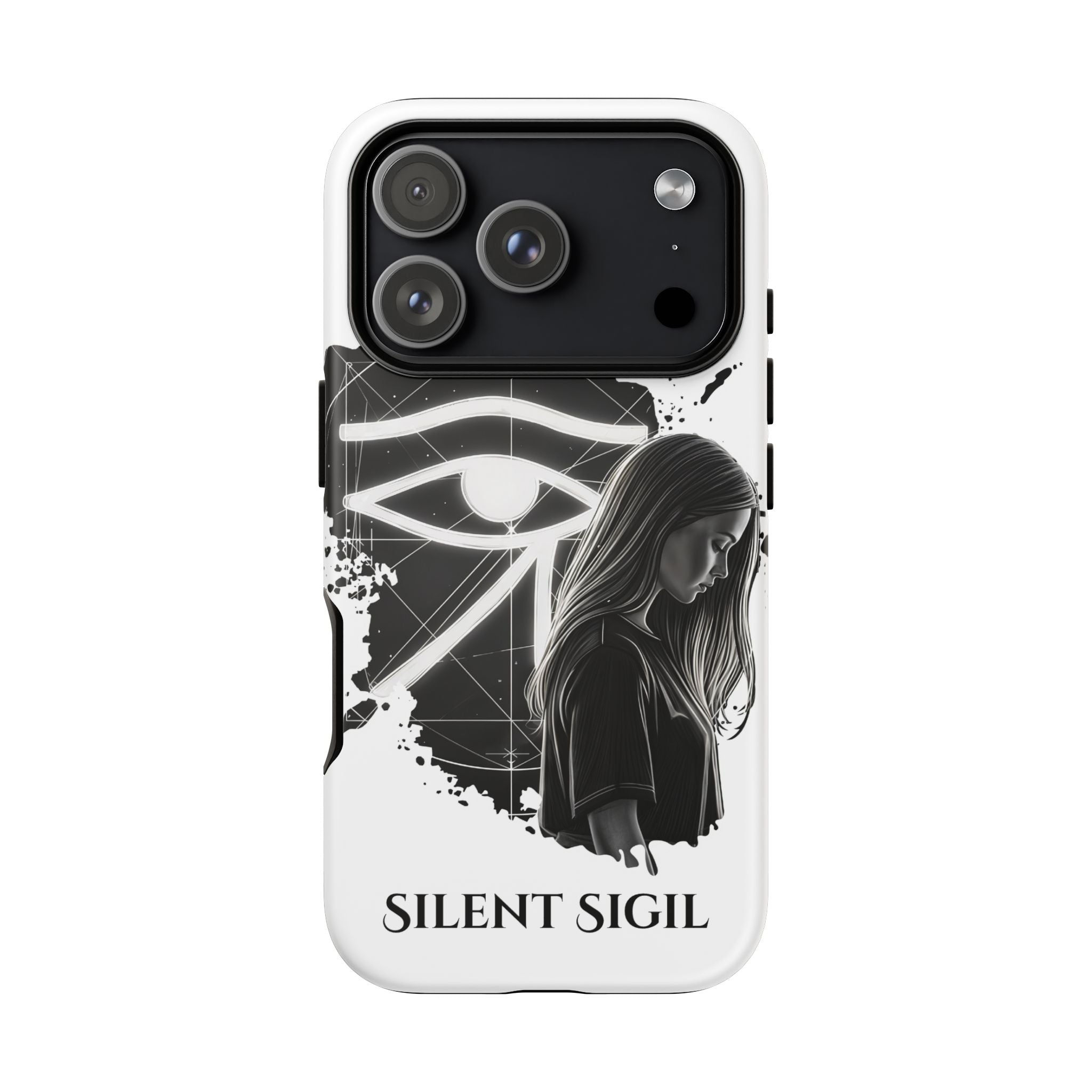 Phone Case — "Silent Sigil" Eye of Horus & SAGA&