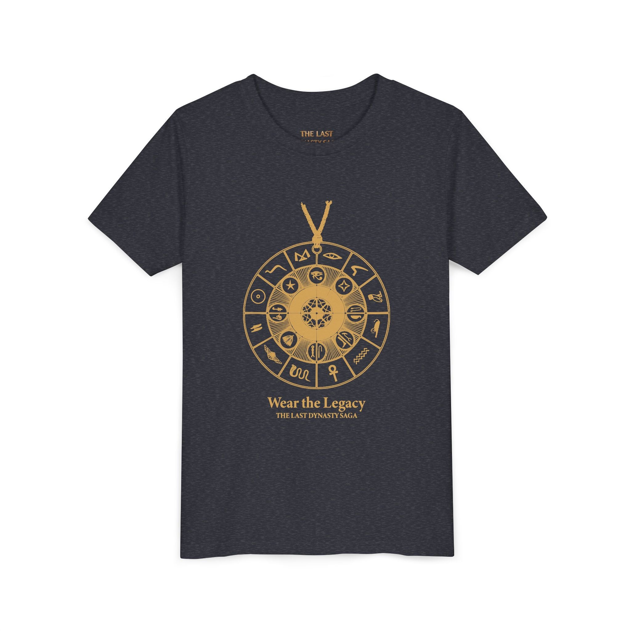 Youth Graphic Tee — THE SAGA Compass & Abstract Hero&