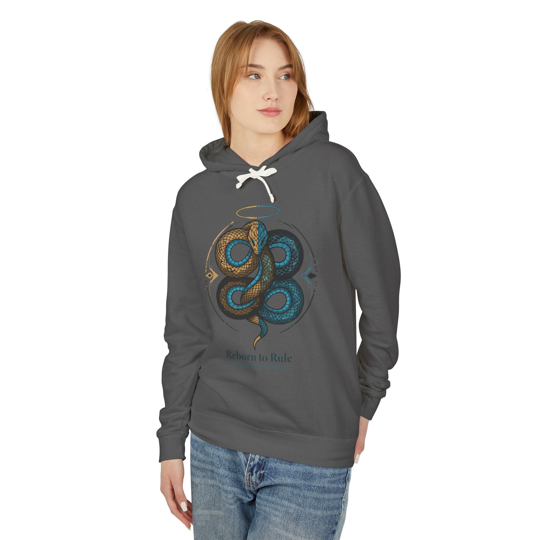 Reborn to Rule Snake & Eye Graphic Hoodie — "You Were Never Ordinary"