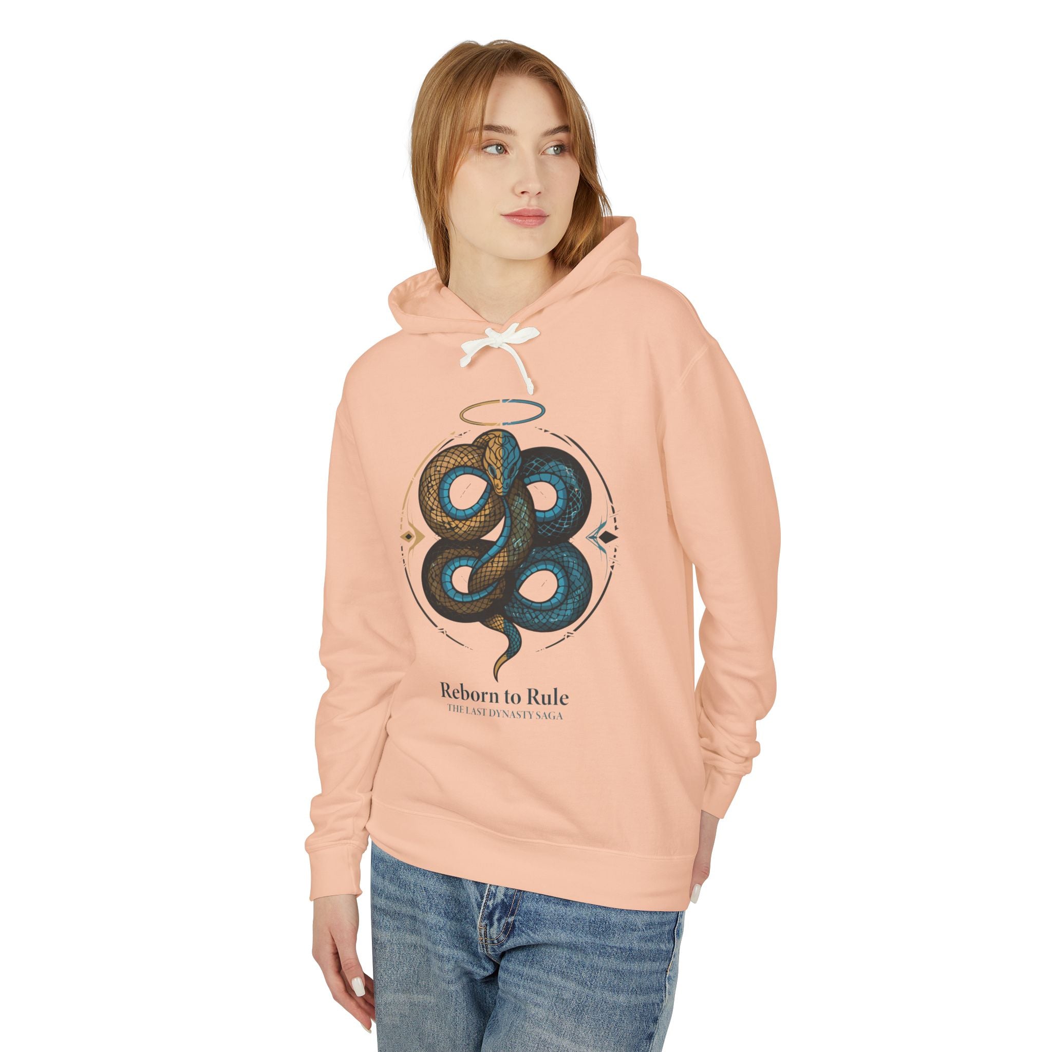 Reborn to Rule Snake & Eye Graphic Hoodie — "You Were Never Ordinary"
