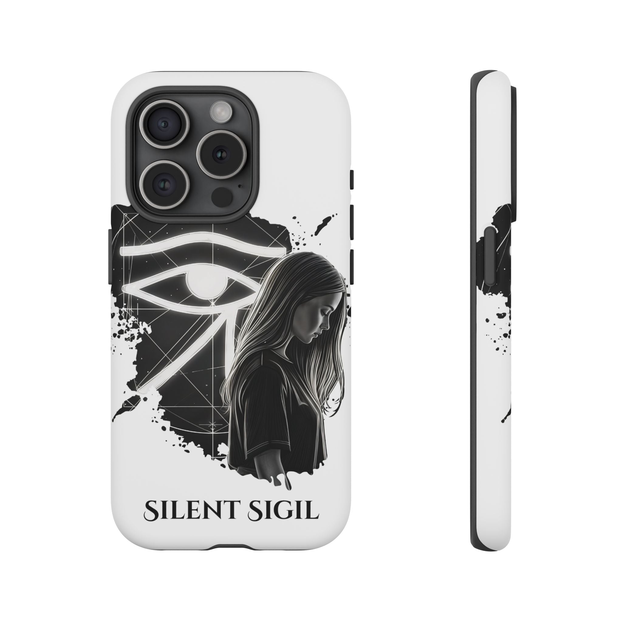 Phone Case — "Silent Sigil" Eye of Horus & SAGA&