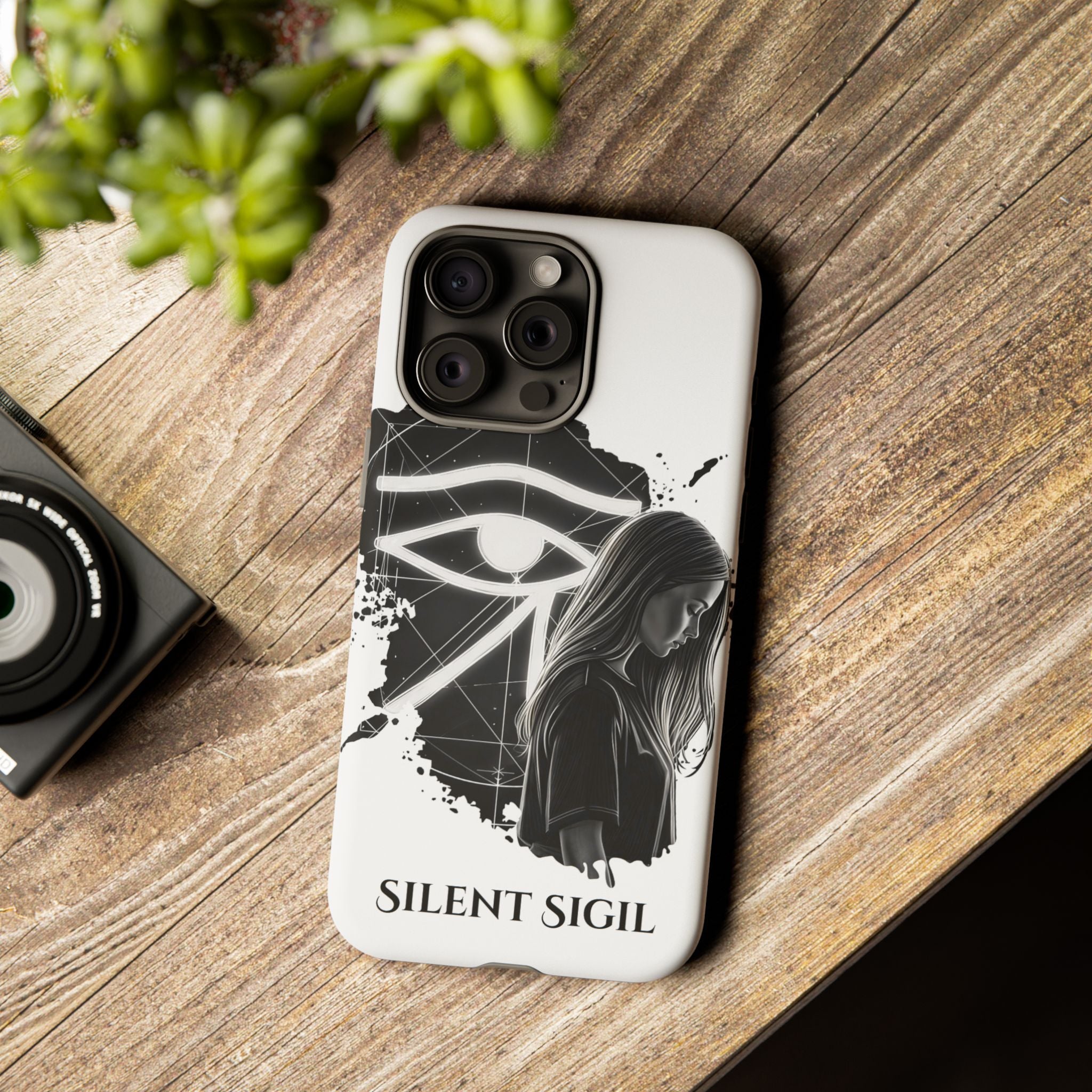 Phone Case — "Silent Sigil" Eye of Horus & SAGA&