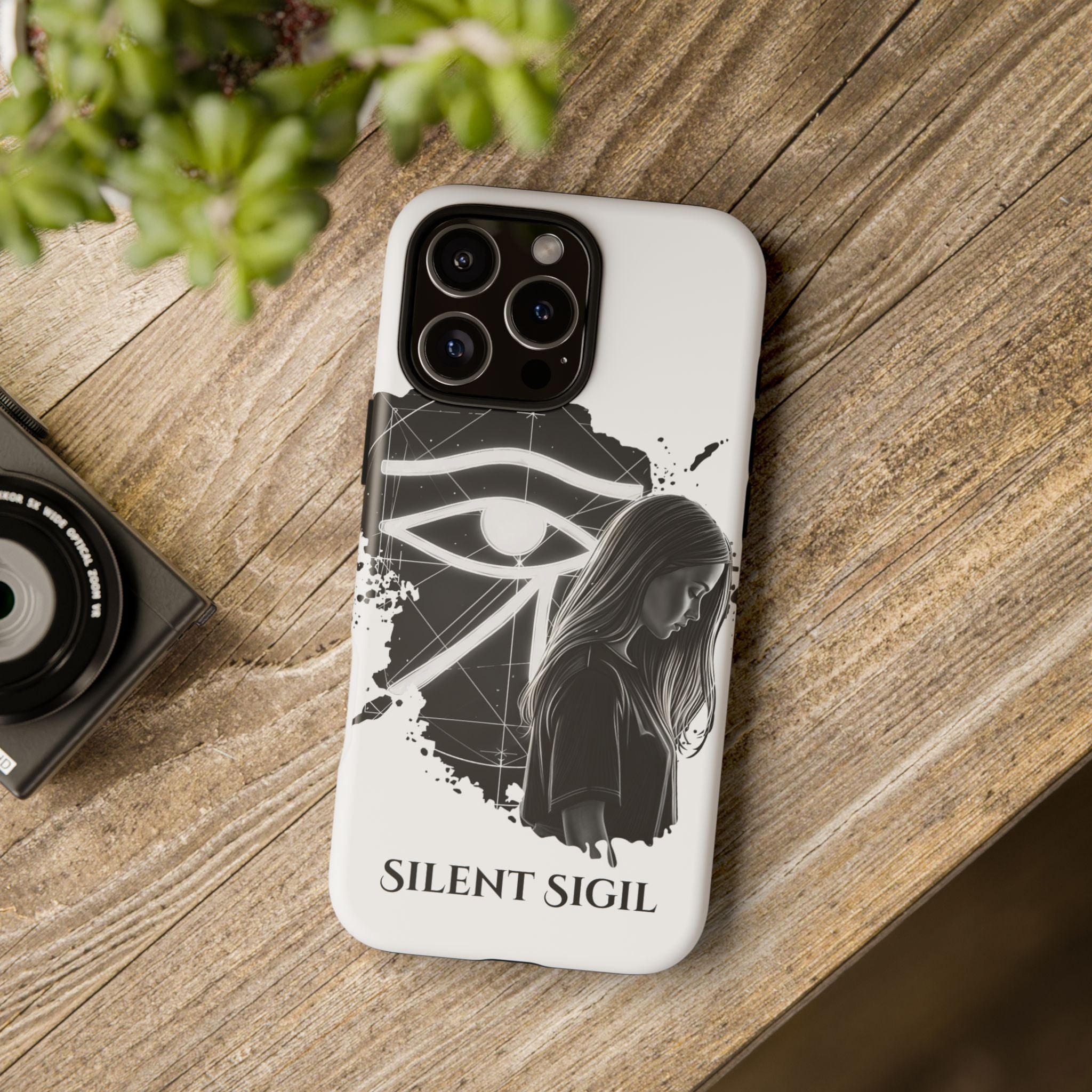 Phone Case — "Silent Sigil" Eye of Horus & SAGA&