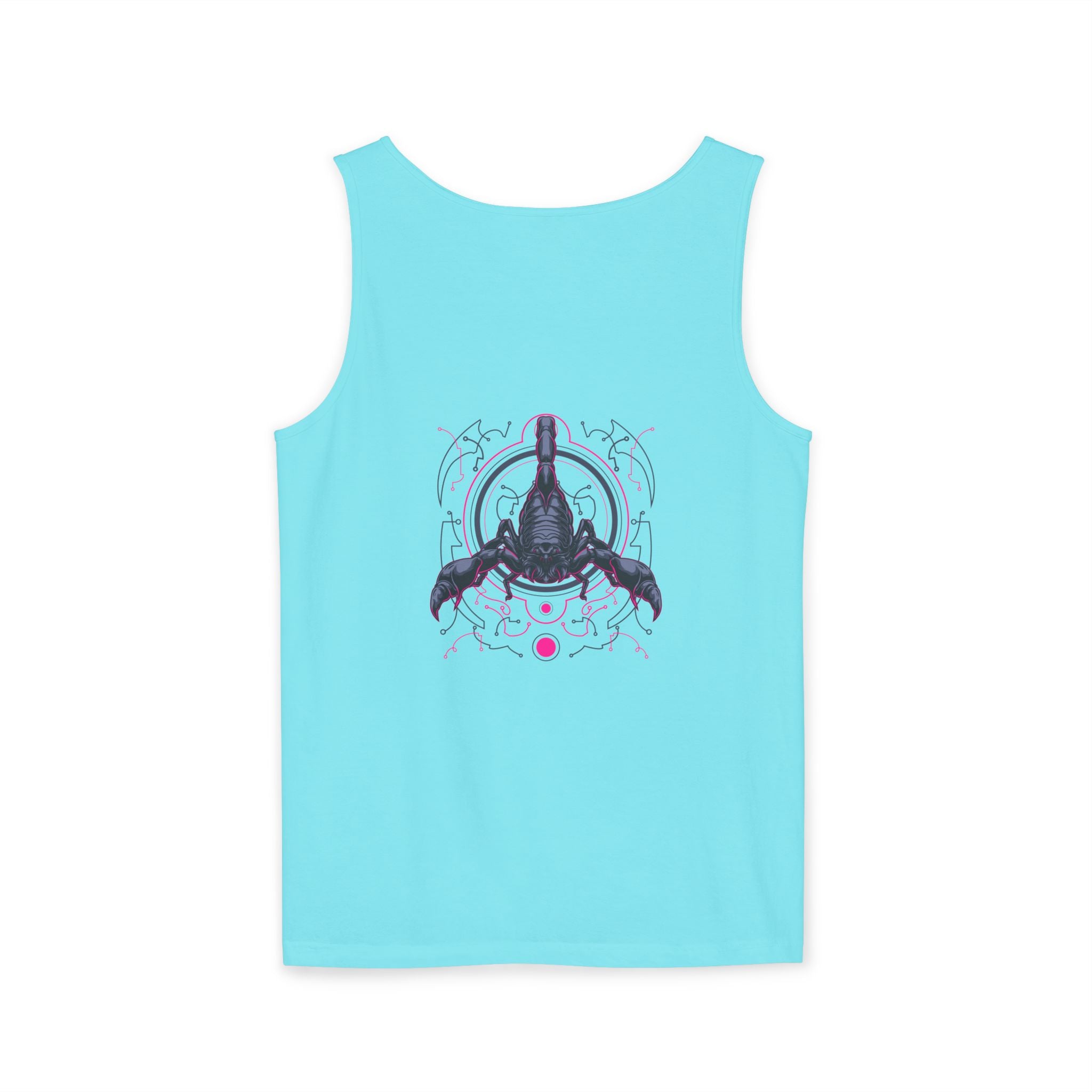 Scorpion Graphic Tank Top — Dark Cosmic Scorpion Art