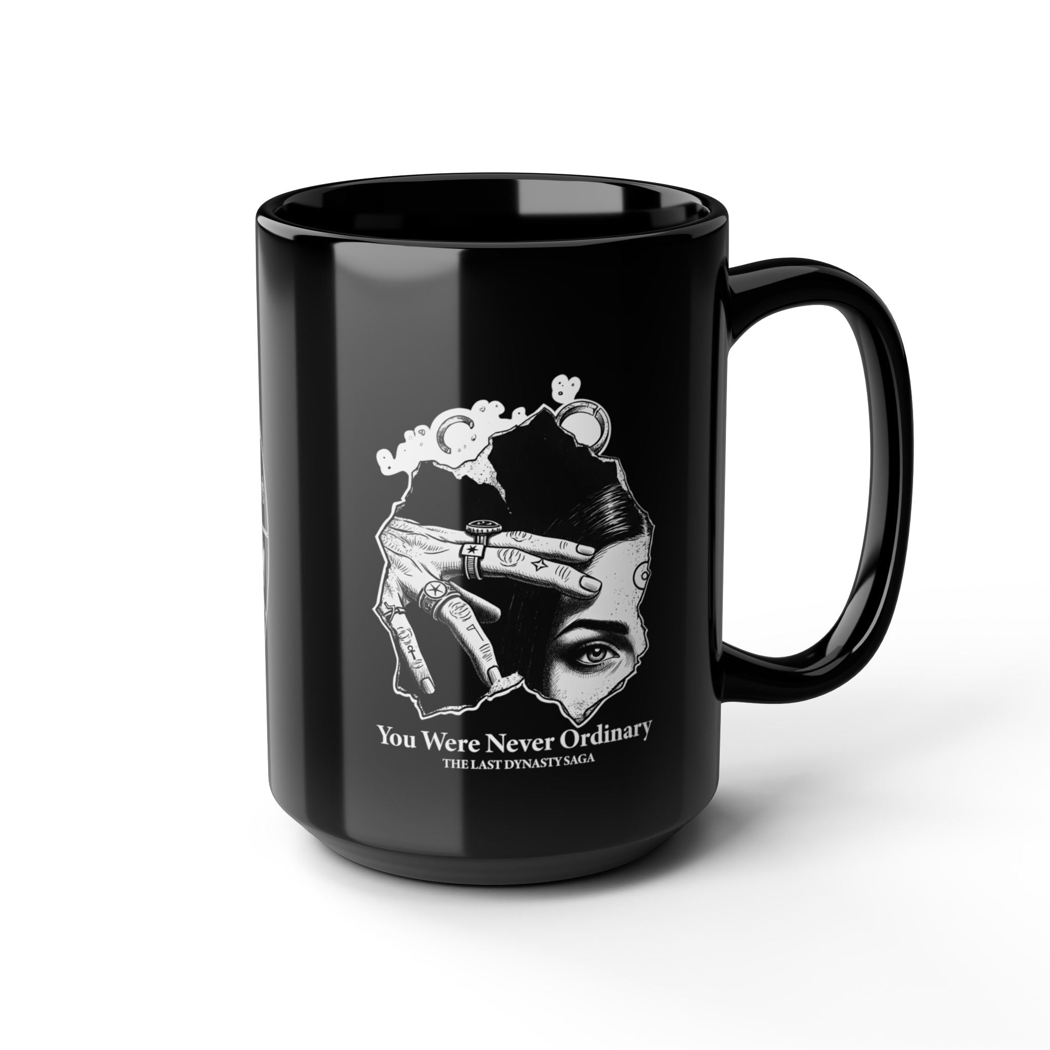 Black Ceramic Mug — &
