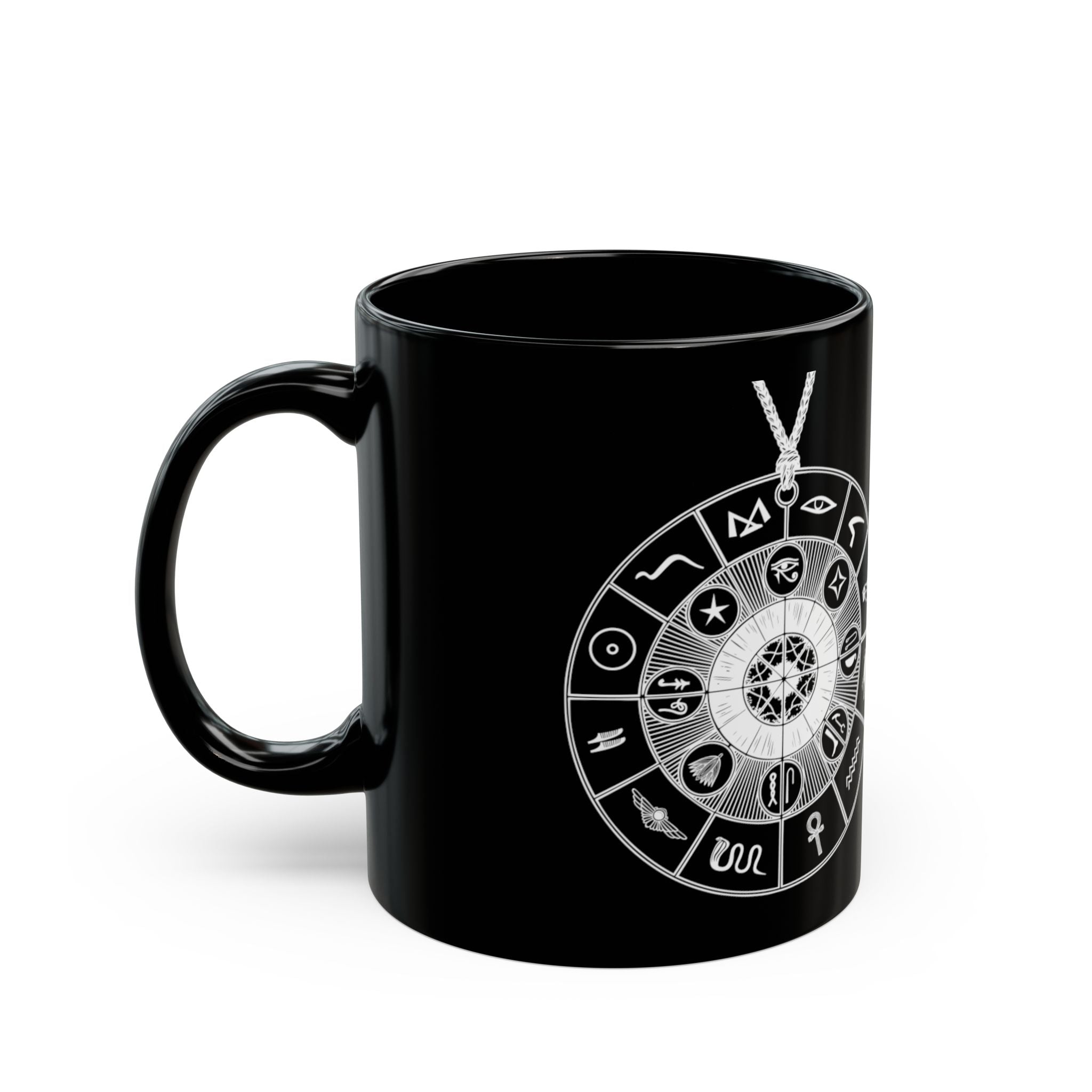 Black Ceramic Mug — &