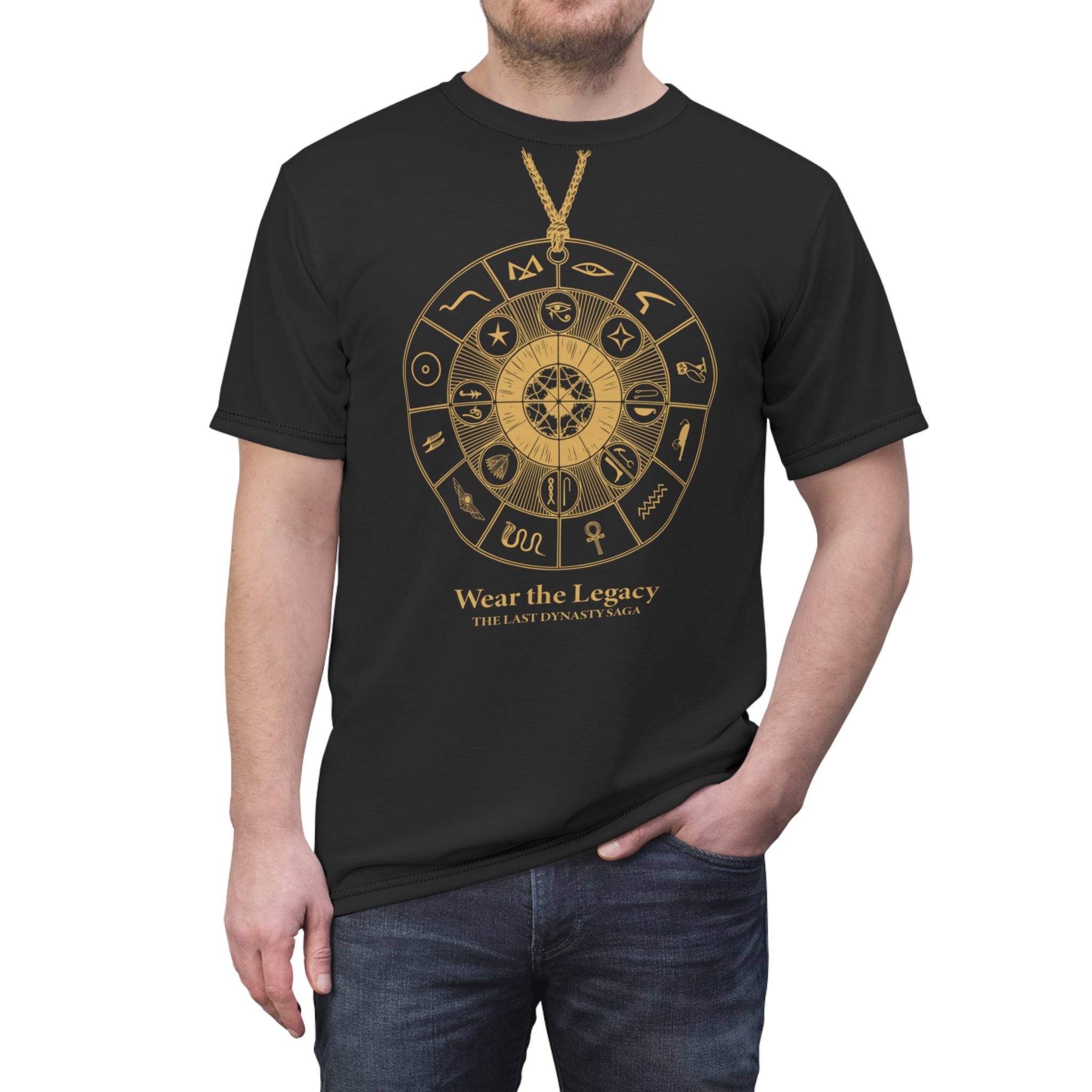 The Saga Compass Unisex Cut & Sew Tee